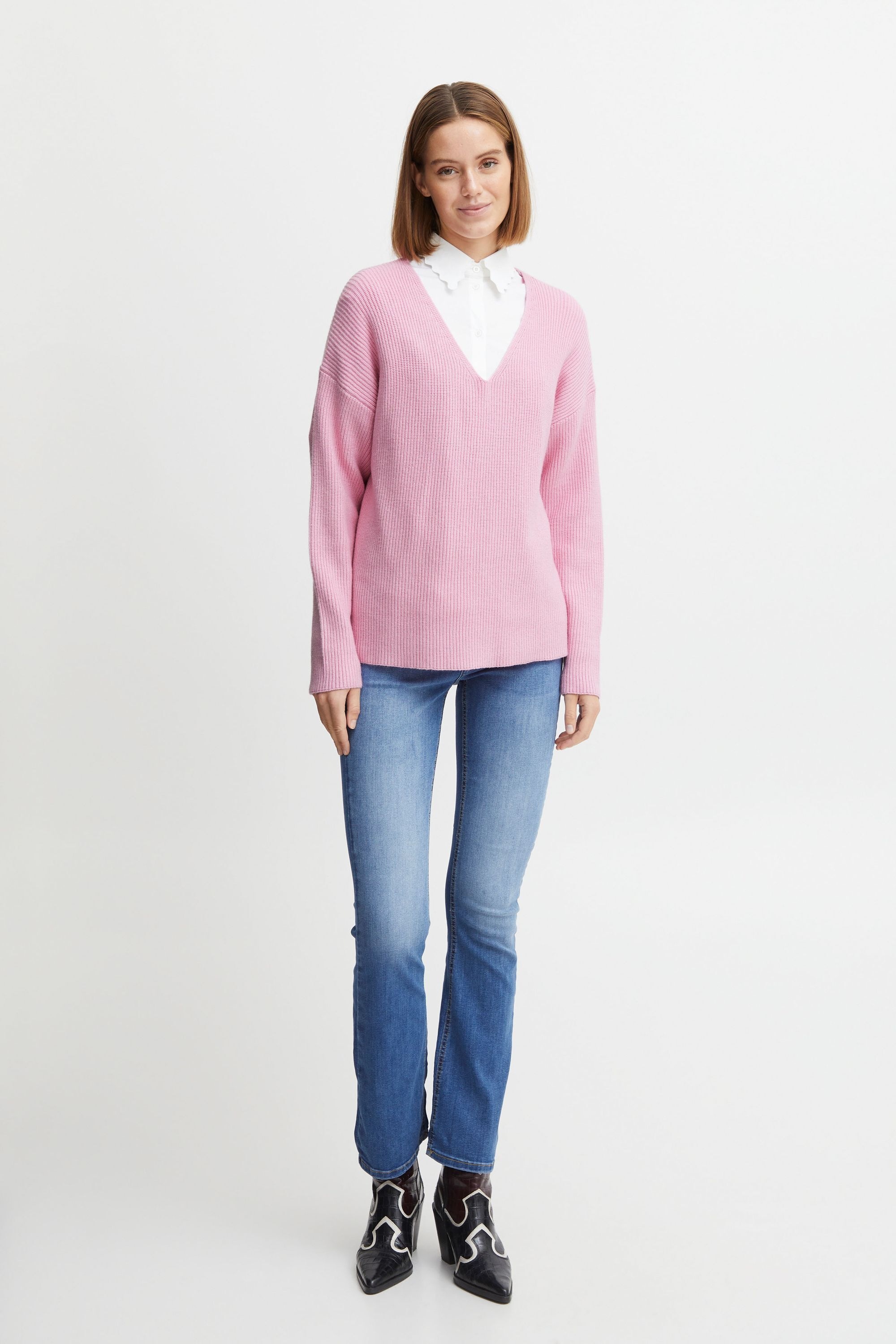 b.young Strickfleece-Pullover »Strickpullover BYMilo«