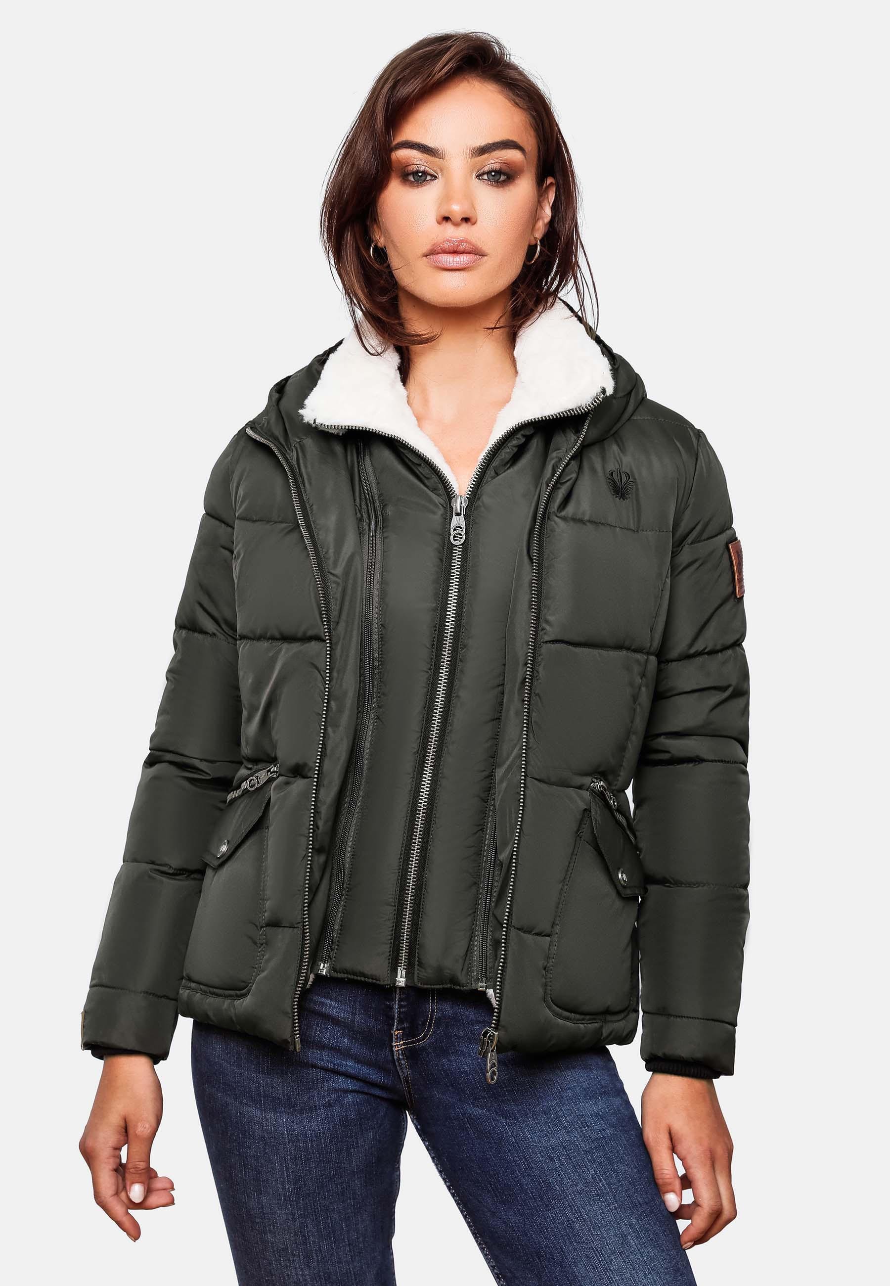 Navahoo Winterjacke »Winterjacke Megan«, mit Kapuze