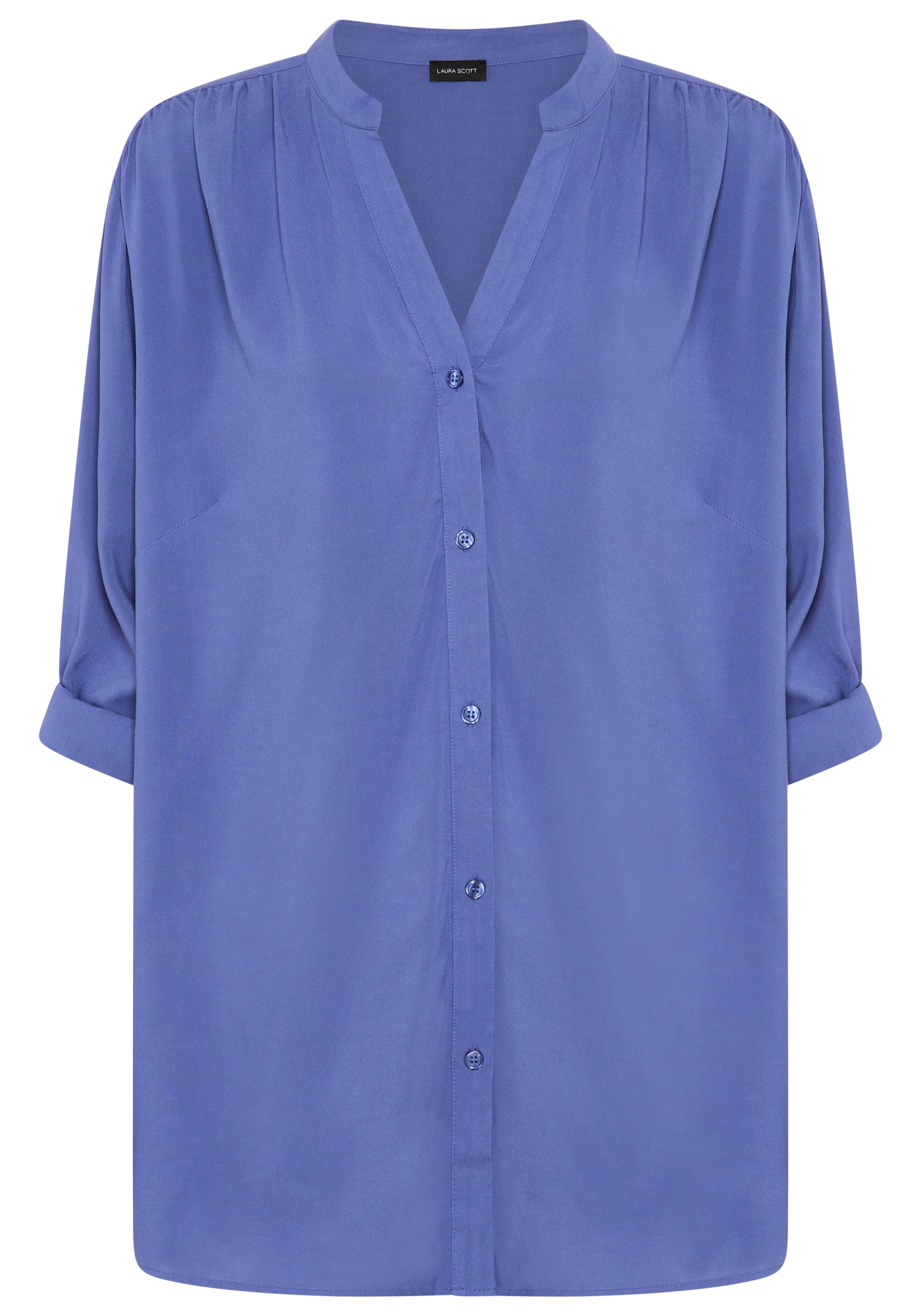 Laura Scott CURVE Longbluse »Große Größen« im Tunika Stil aus weicher Viskose