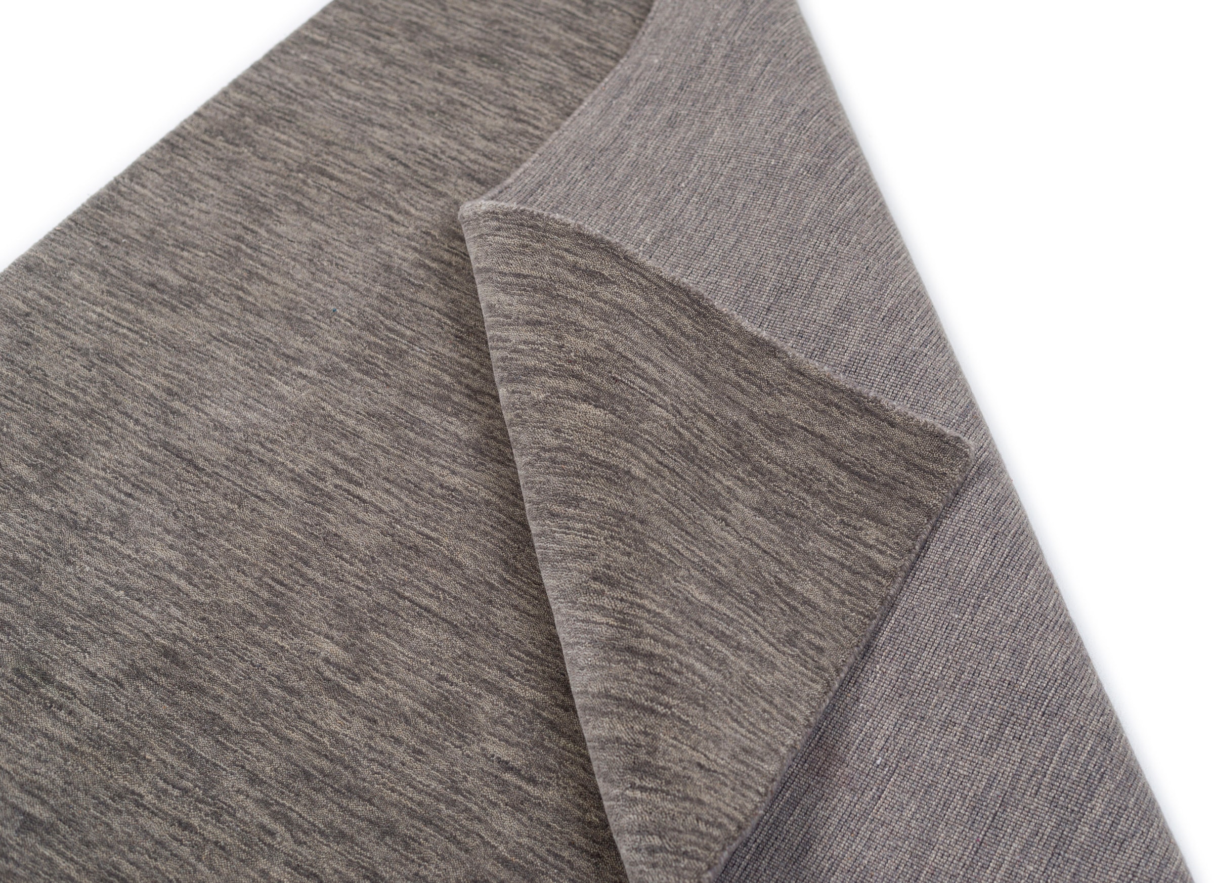 Sansibar Wollteppich »List«, rechteckig, 13 mm Höhe, Kurzflor, Handweb Teppich, Uni-Farben, reine Wolle, handgewebt