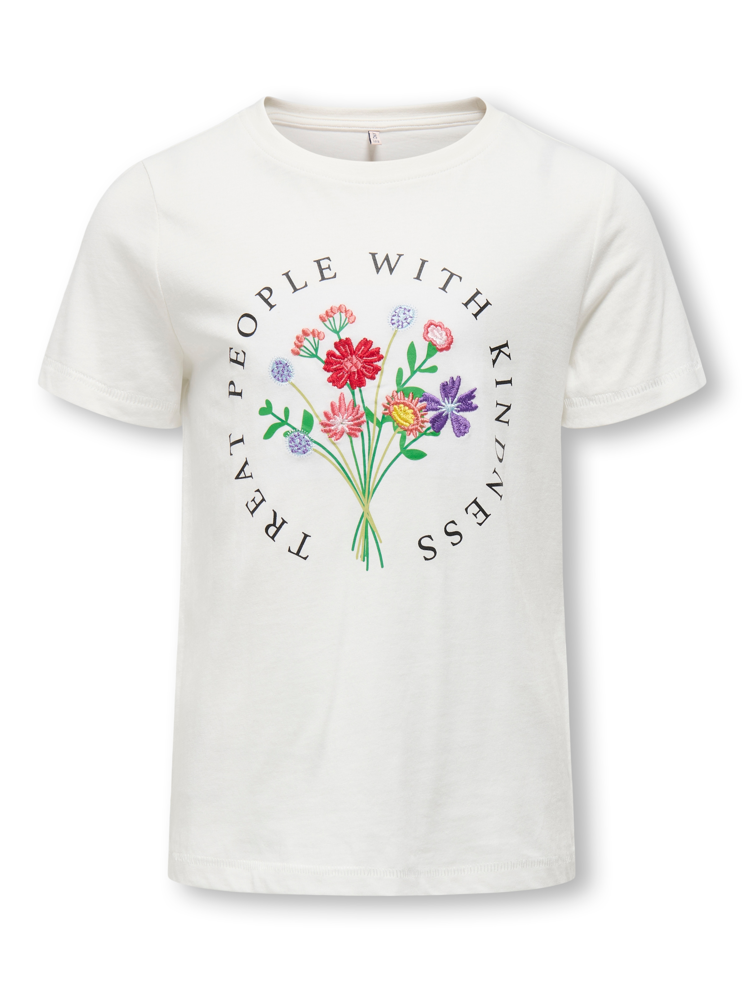 KIDS ONLY T-Shirt »KOGEMMA REG S/S FLOWER TOP BOX JRS«