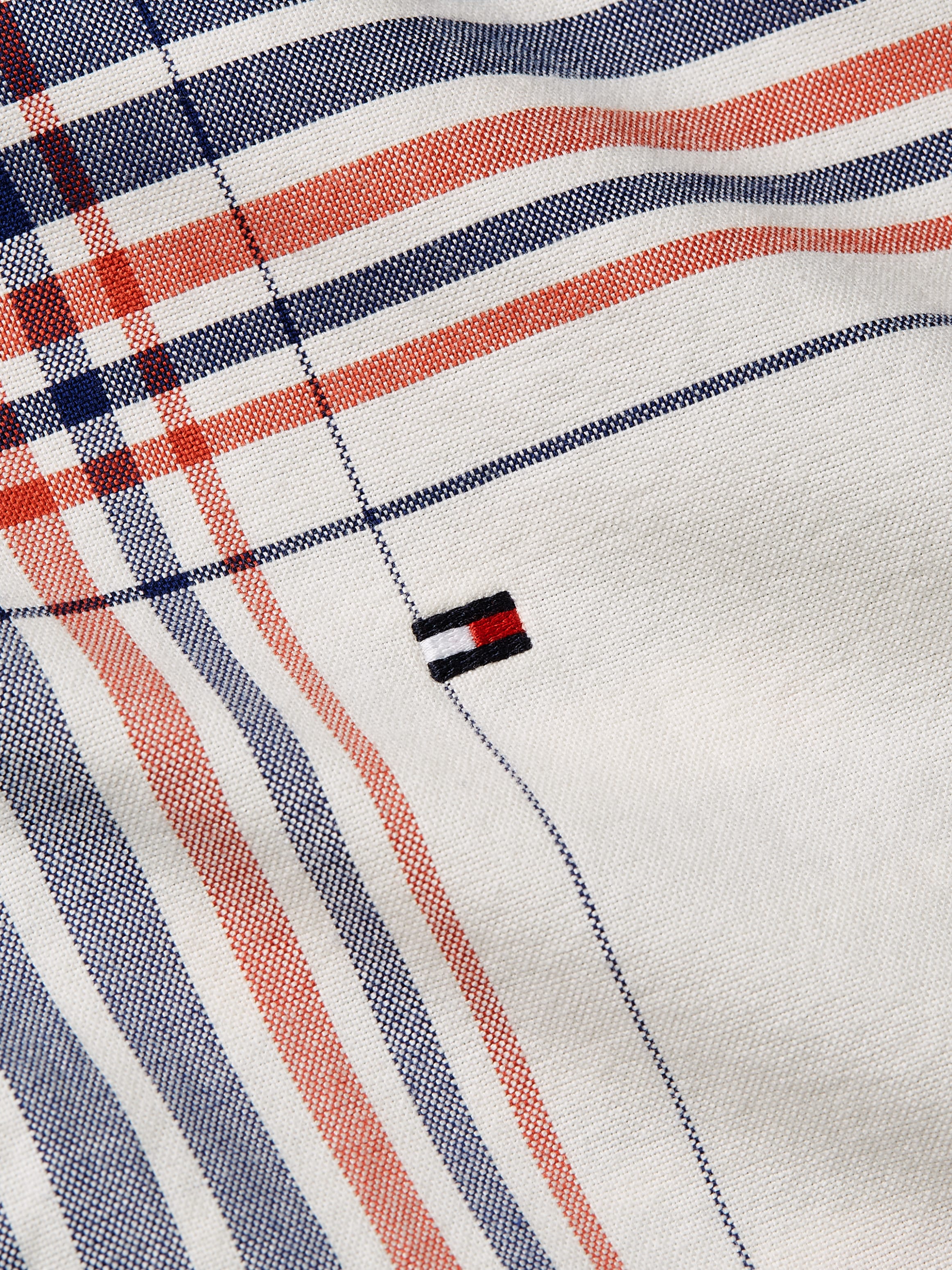 Tommy Hilfiger Langarmhemd »XL OXFORD CHECK RF SHIRT«, mit großem Karomuster