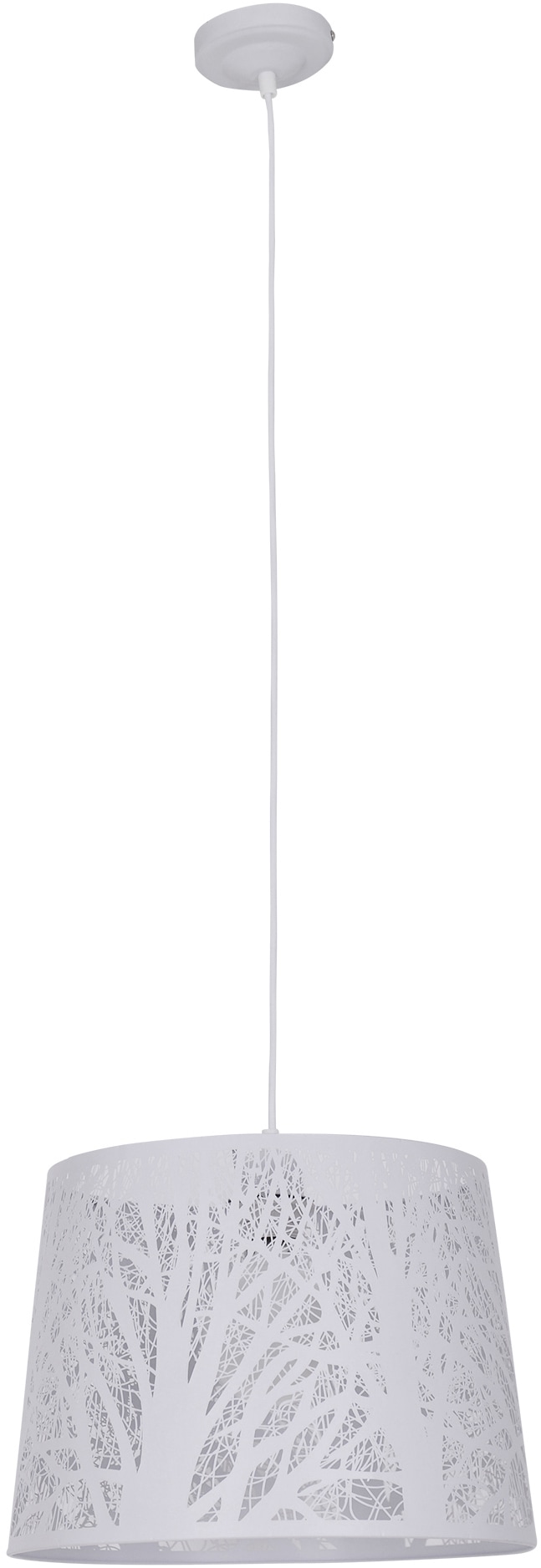 3 Pendelleuchte Astdekor 110cm | Jahren Schirm XXL kaufen 1 »White Garantie Höhe online näve 1xE27 mx. Wood«, mit weiß mit flammig-flammig, 60W