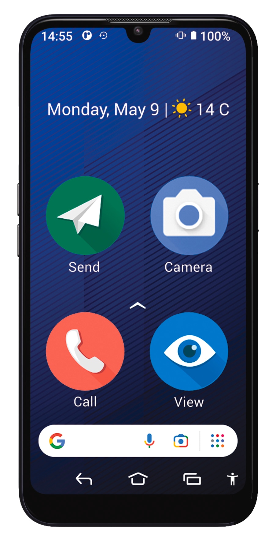 Doro Smartphone »8200 Secure«, dunkelblau