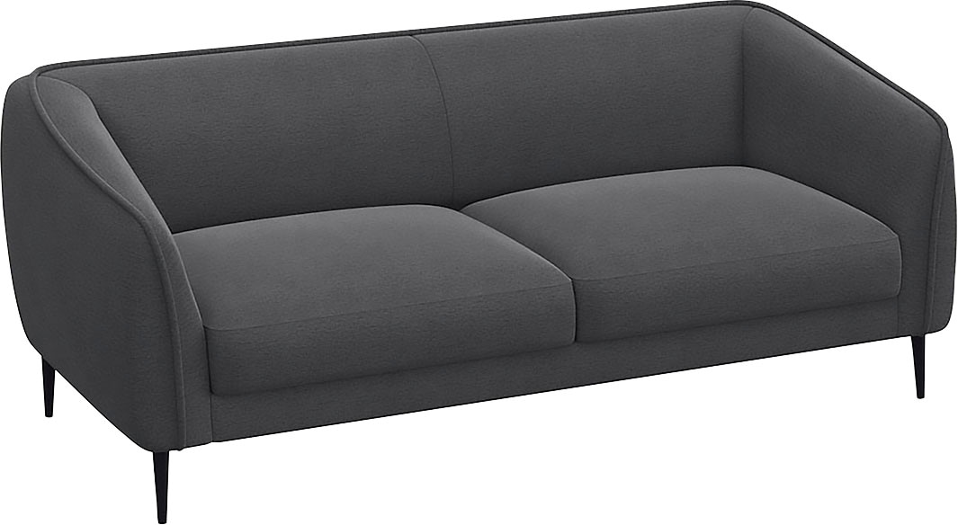 FLEXLUX 2,5-Sitzer »Belle Designsofa, Couch, bequem durch Kaltschaum im Sitz« Skandinavisches Design, In hochwertiger Verarbeitung