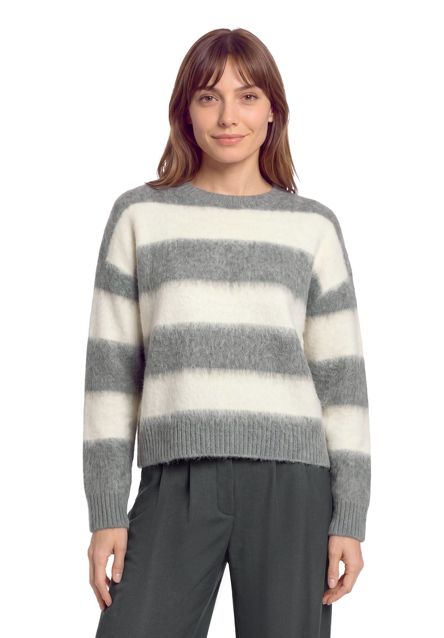 Betty&Co Strickpullover »Strickpullover mit Rippbündchen«
