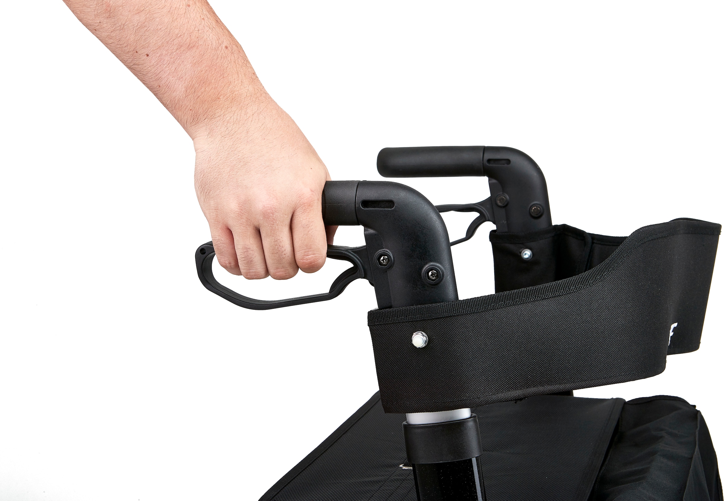 FRIPAC Rollator »Leichtgewicht-Rollator R-1011«, Komplettpaket für innen & außen