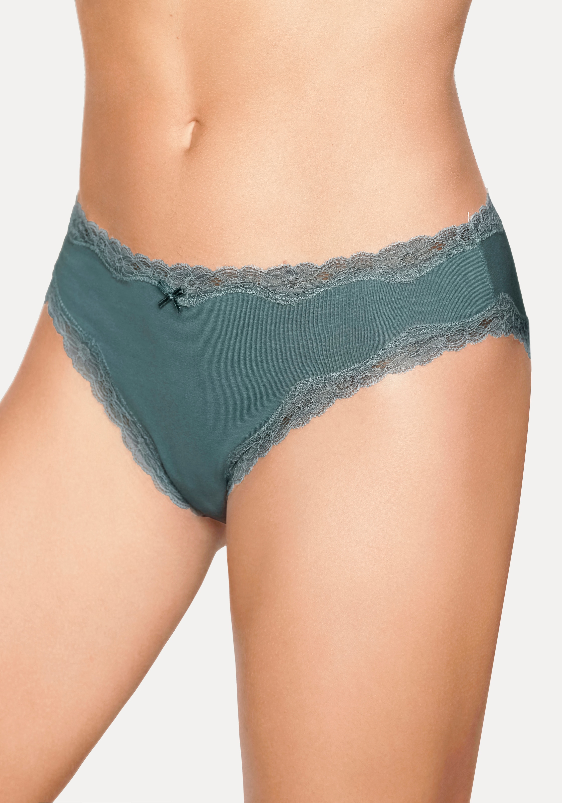 Vivance Jazz-Pants Slips 5er-Pack,  aus elastischer Baumwolle