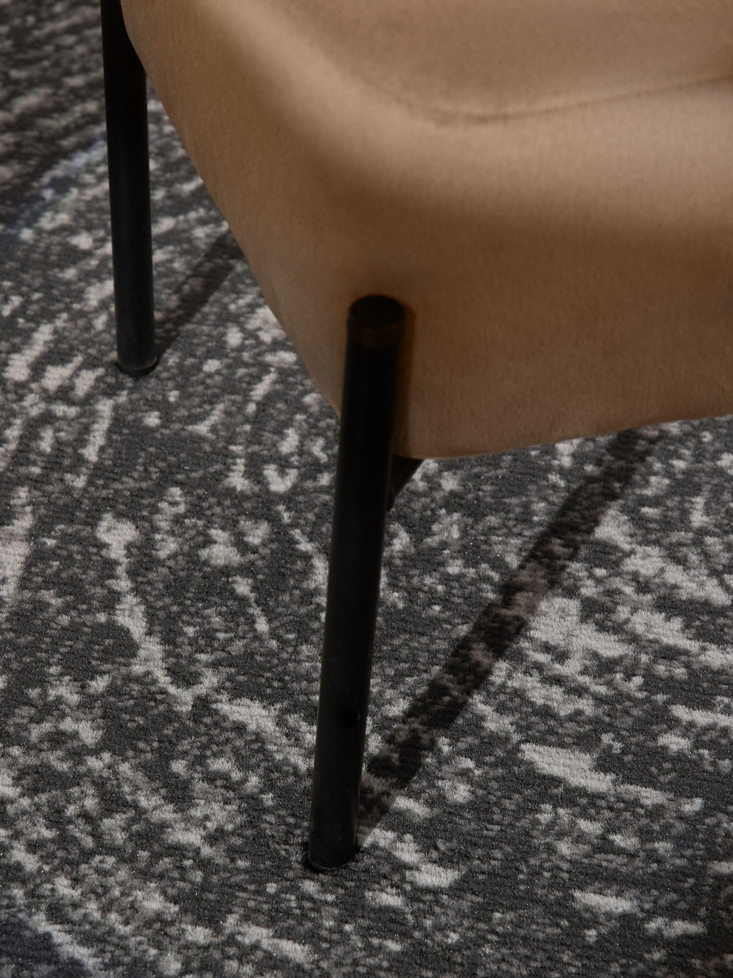 HANSE Home Teppich »Cavallo« rund 9 mm Höhe Wohnzimmer, Schlafzimmer, Flur, Kurzflor, meliert, Vintage, weich