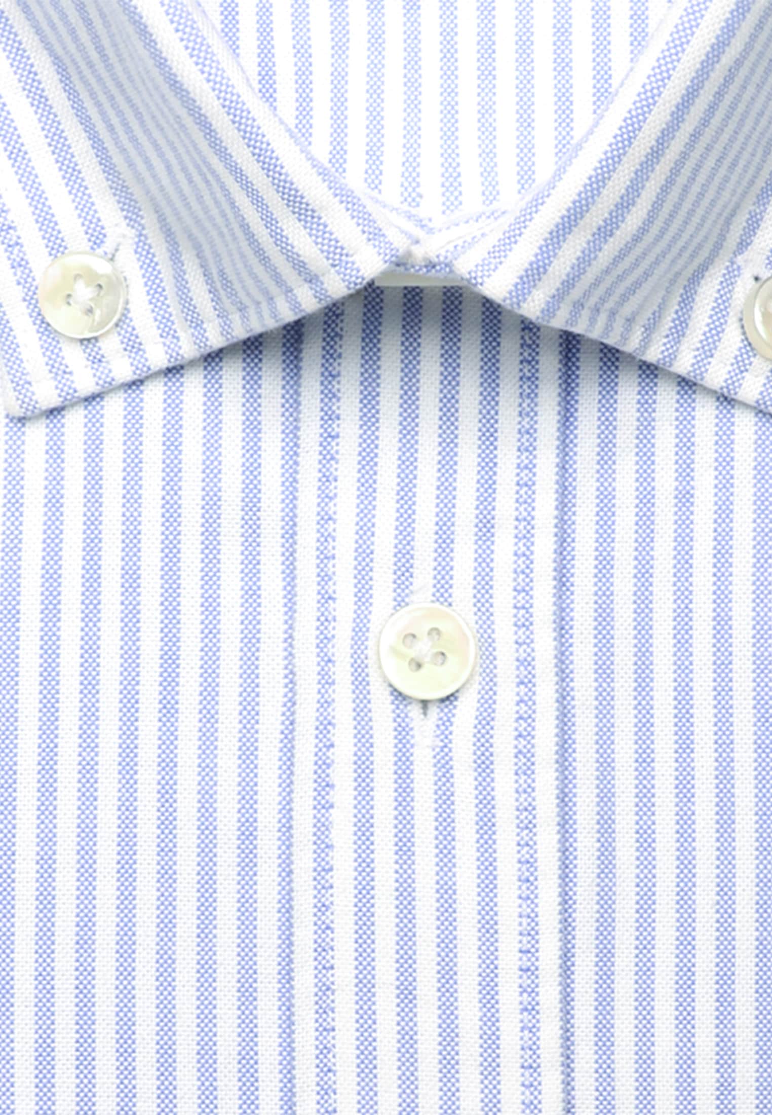 seidensticker Businesshemd Regular 1/1 Button-Down-Kragen Gestreift