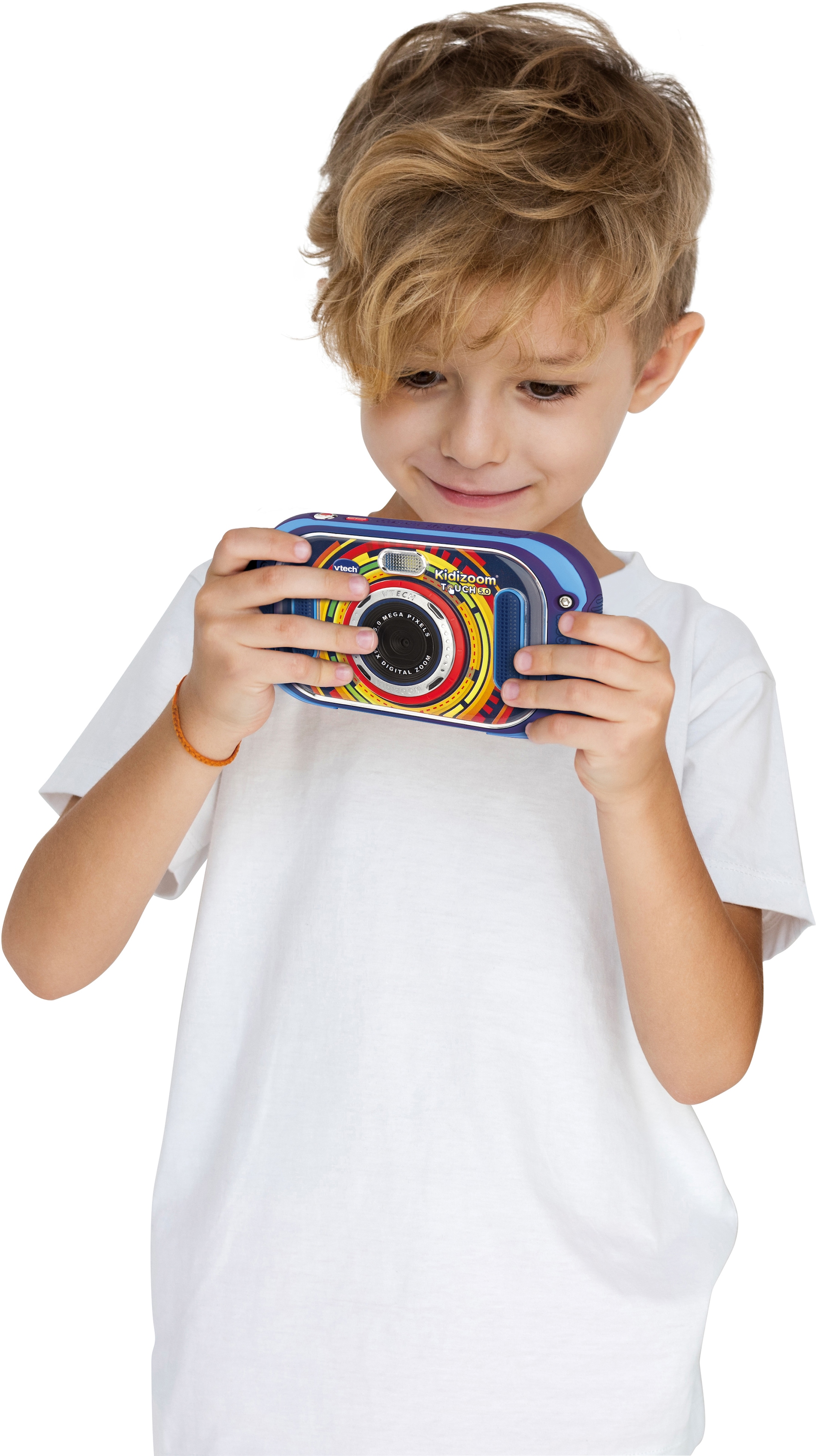 Kinderkamera bei Vtech® 5.0, MP, Touch 5 »KidiZoom inklusive Tragetasche blau«,