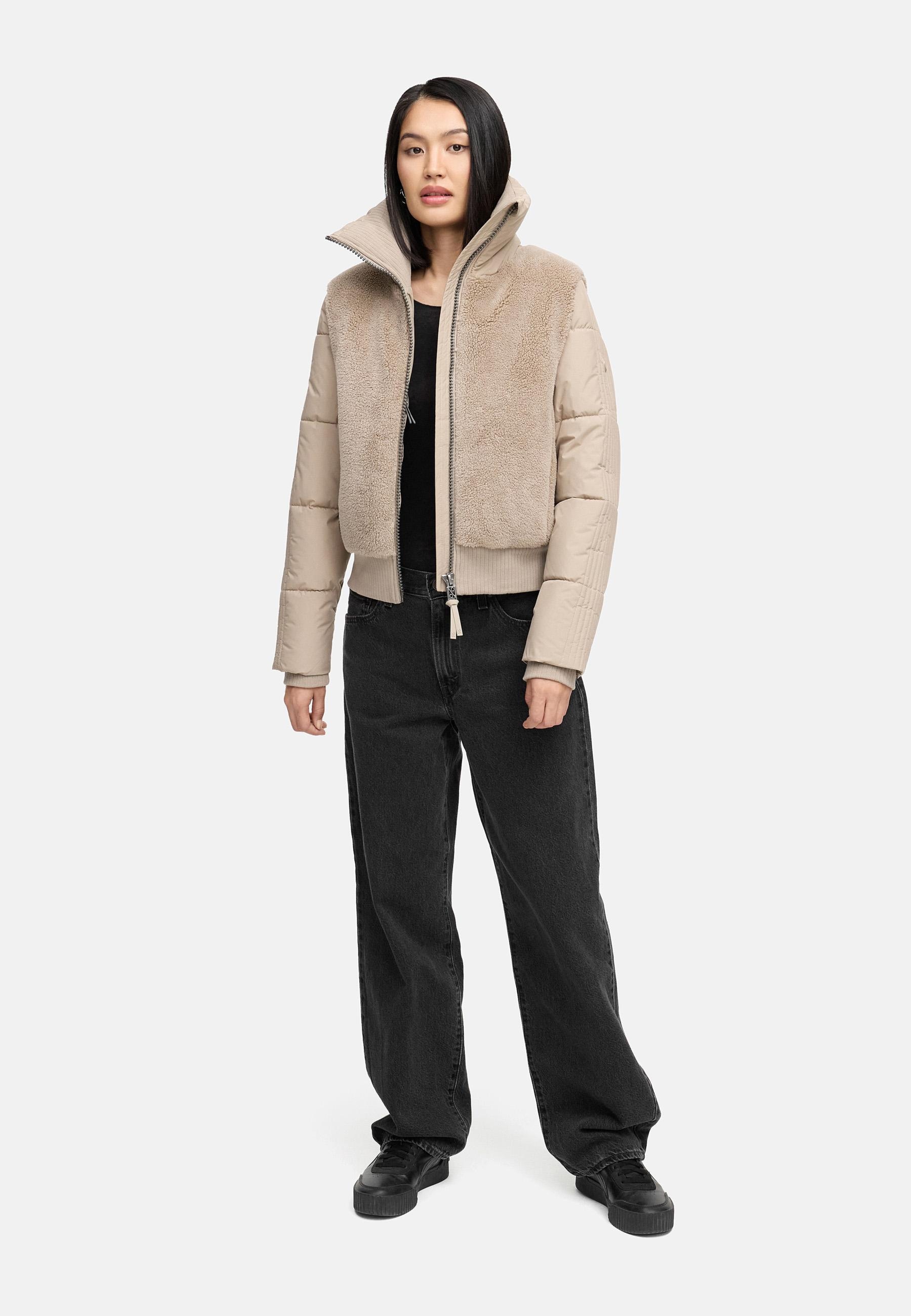 Navahoo Plüschjacke »Fleecejacke Teddyzone 14«