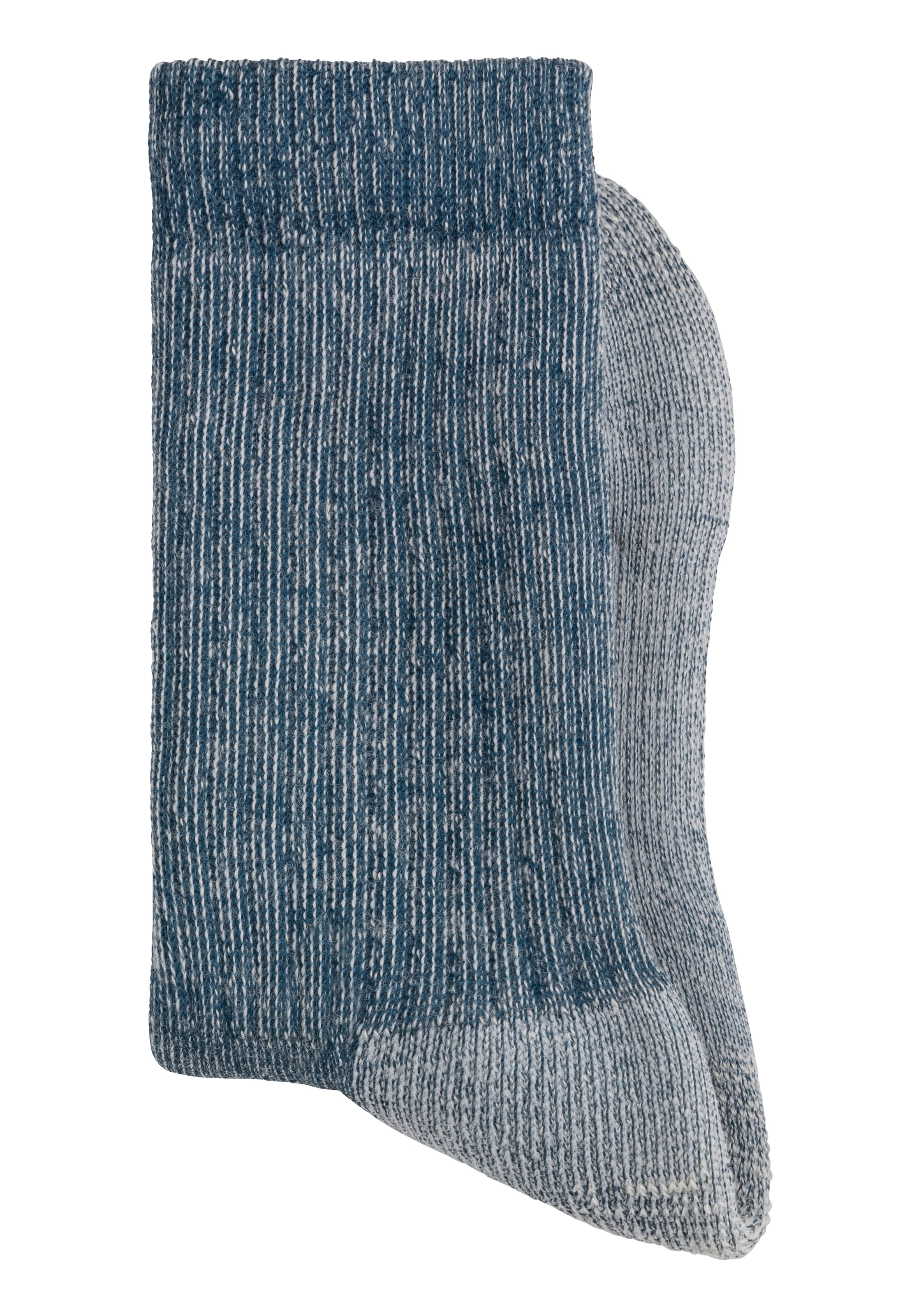 Bench. Wandersocken, (2 Paar), Wollsocken aus flauschigem Material mit 65% Wolle