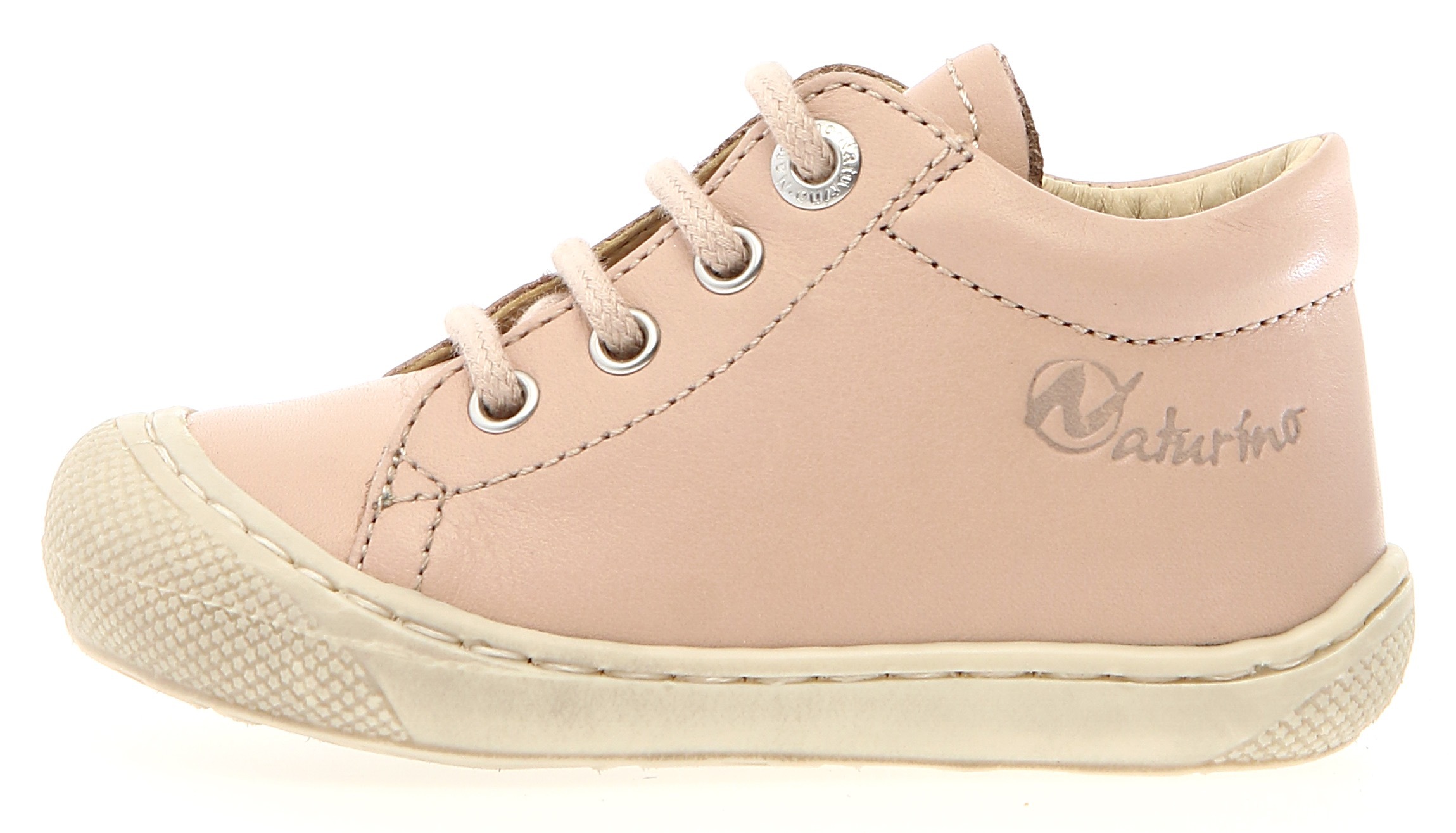 Naturino Lauflernschuh »COCOON BONE«, Babyschuh, Barfußschuh im Used-Look, Größenschablone zum Download