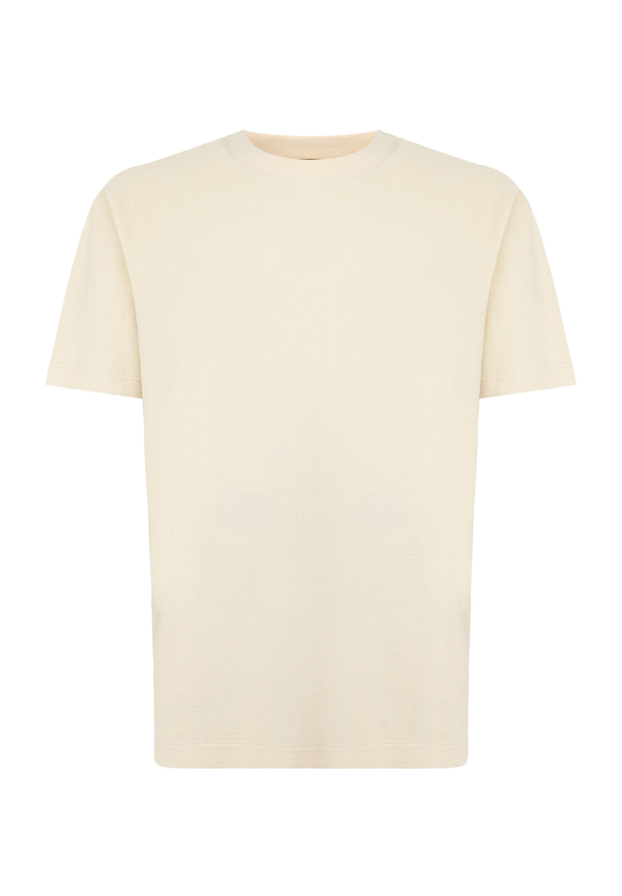 Pierre Cardin T-Shirt »Pierre Cardin T-Shirt« mit feiner Fischgrat-Struktur