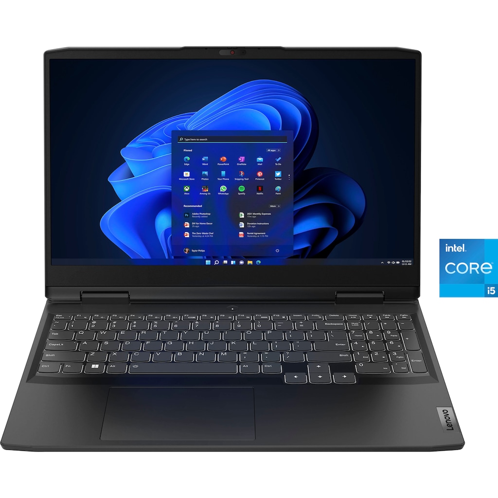 Lenovo Gaming-Notebook »IdeaPad Gaming 3 15IAH7«, 39,62 cm, / 15,6 Zoll, Intel, Core i5, GeForce RTX 3050, 512 GB SSD