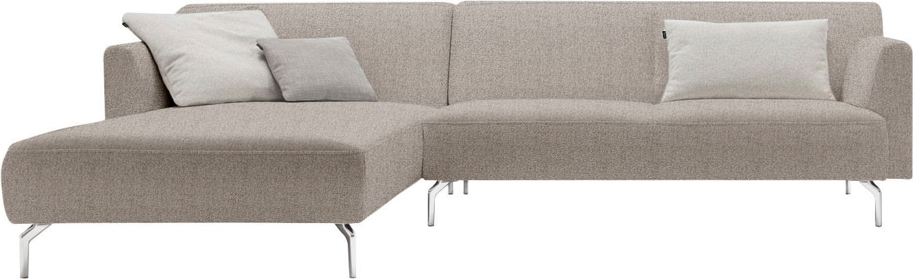 Creation BY ROLF BENZ Ecksofa »CR.446 elegantes Designsofa mit hohem Sitzkomfort« in minimalistischer, schwereloser Optik, Breite 275 cm