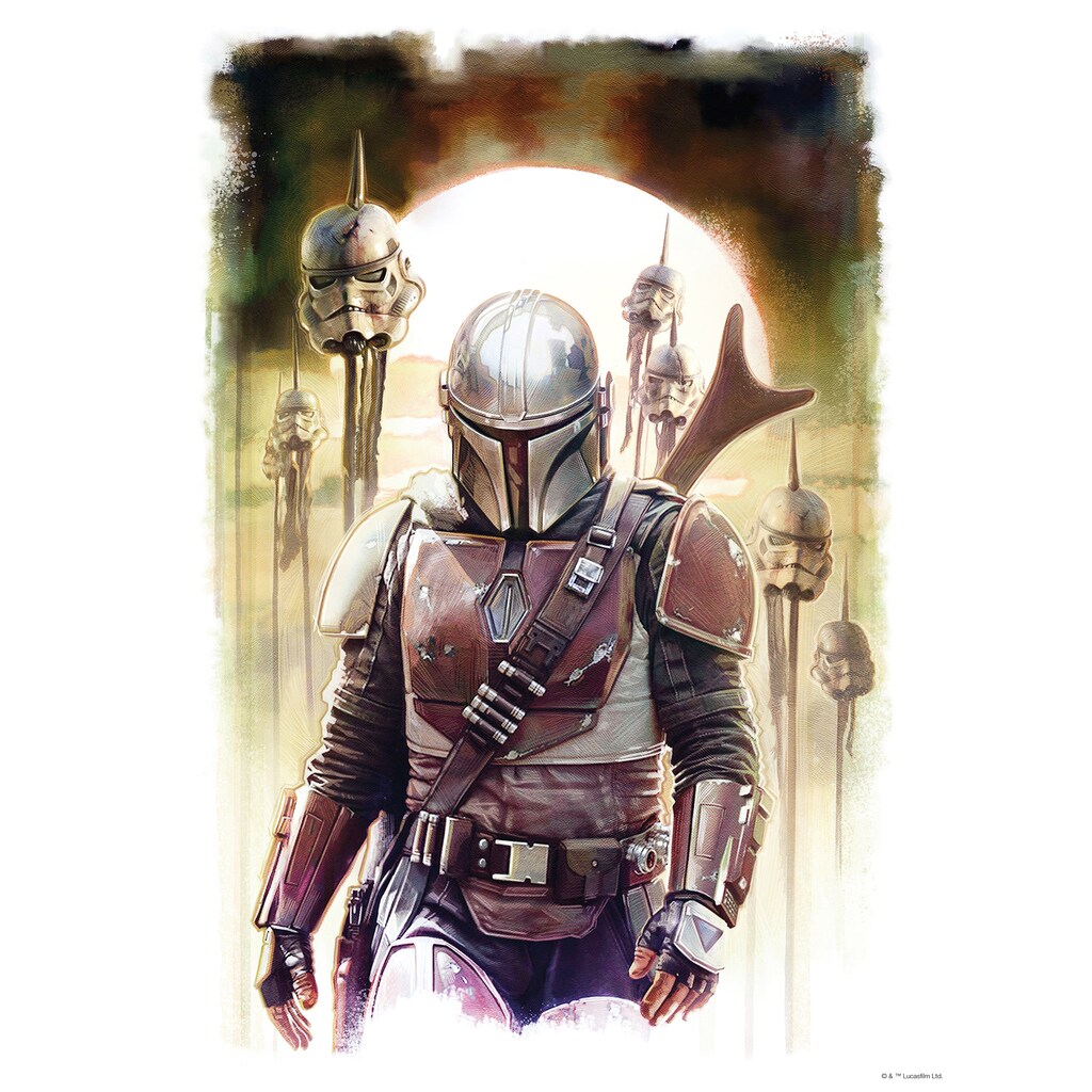 Komar Wandbild »Mandalorian Impaler« Disney-Star Wars (1 St.) 30 x 40 cm (Breite x Höhe) 1 Teil Komar Wandbild »Mandalorian Impaler« Disney-Star Wars (1 St.) 30 x 40 cm (Breite x Höhe) 1 Teil