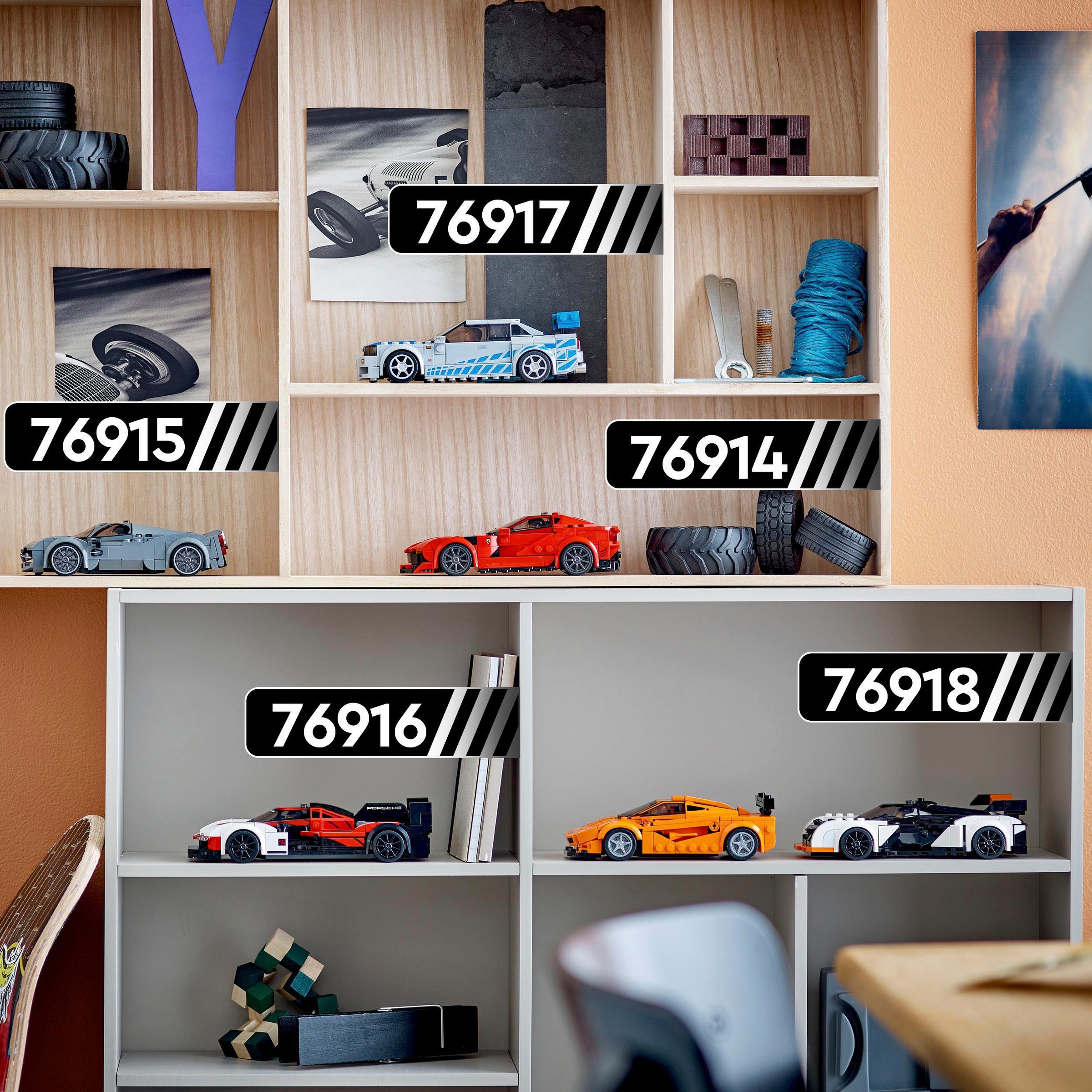 LEGO® Konstruktionsspielsteine »Porsche 963 (76916), LEGO® Speed Champions«, (280 St.)