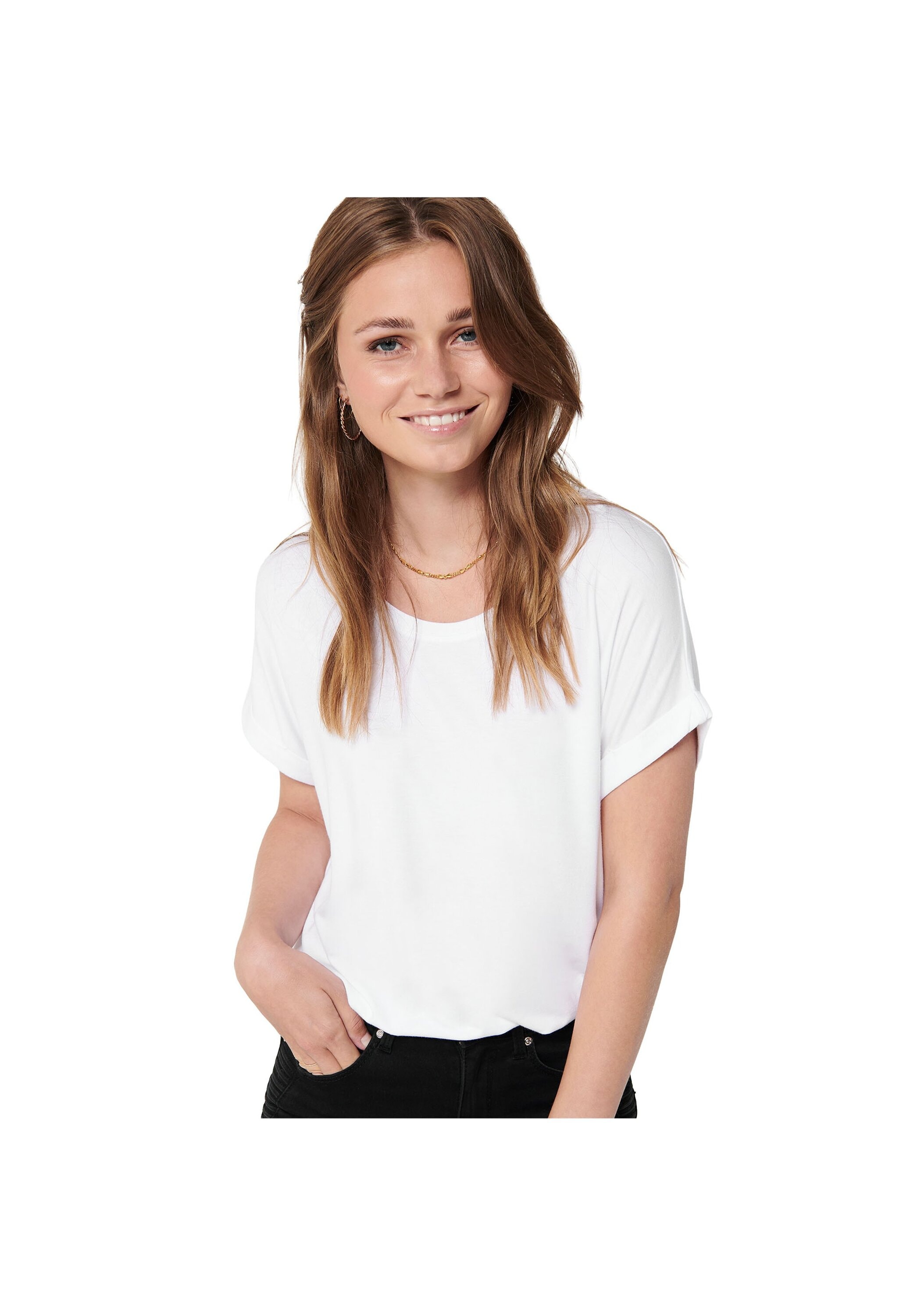 ONLY T-Shirt »T-Shirt ONLMOSTER O-NECK TOP 1er Pack«