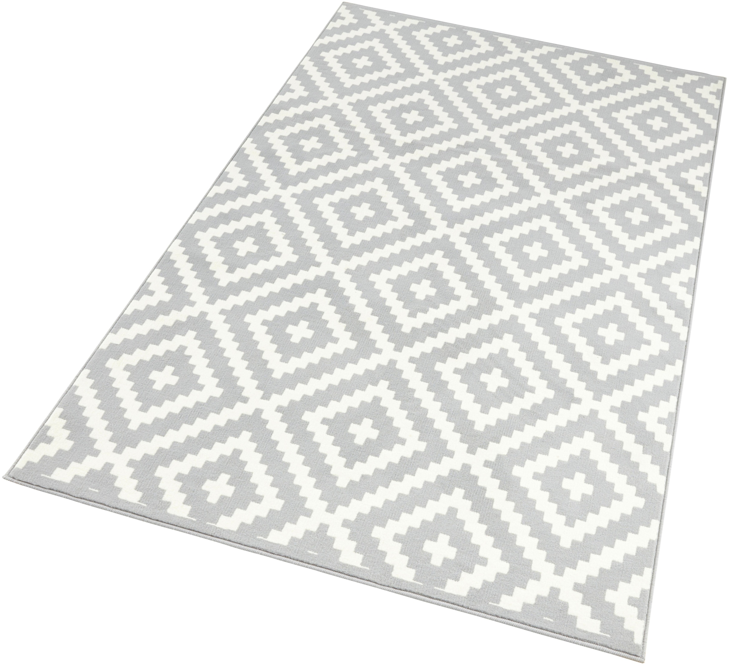geometrischem Design »Native«, Gekettelt,Robust HANSE rechteckig, Home Kurzflor, mit Muster, Teppich Modernes