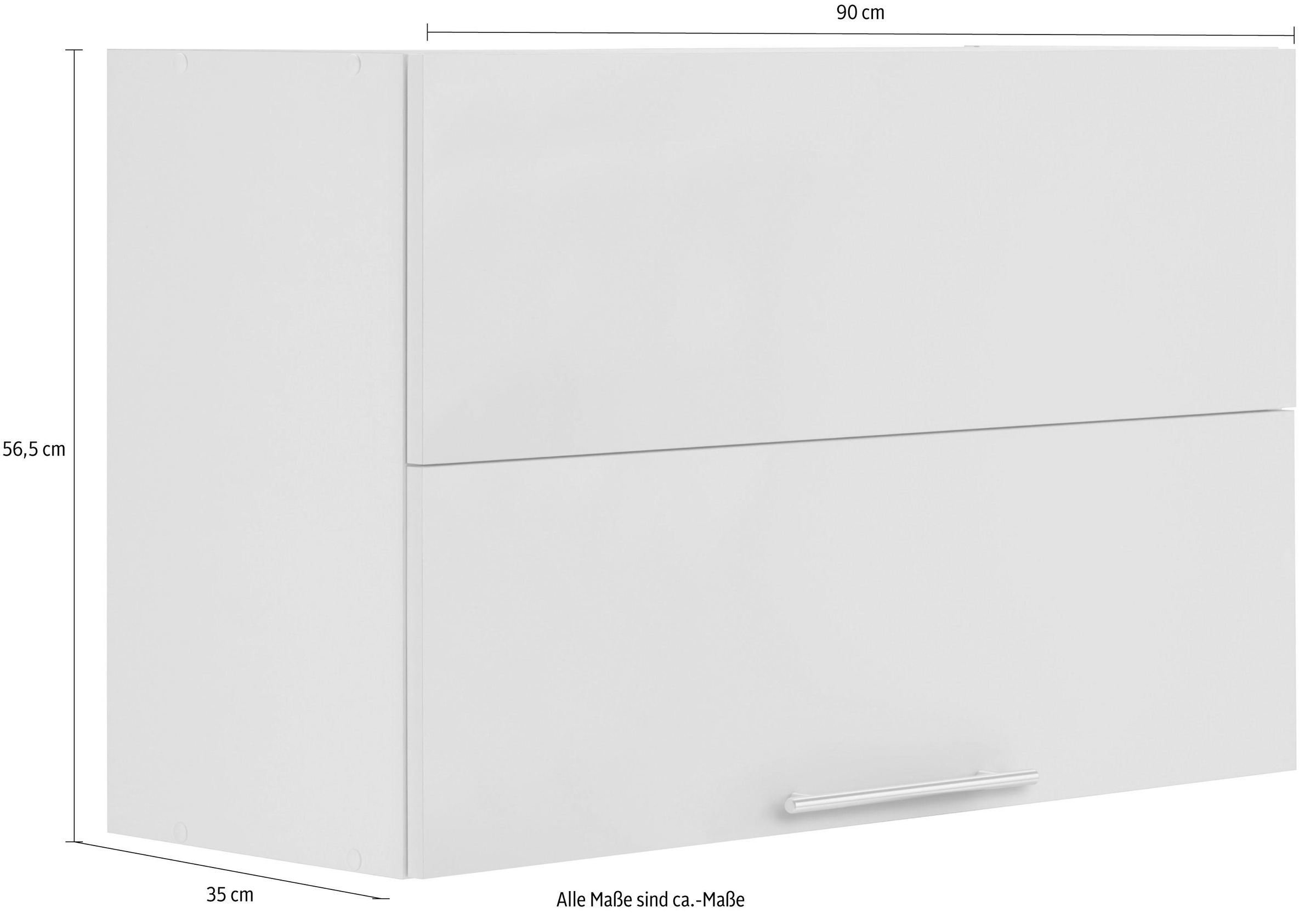 wiho Küchen Faltlifthängeschrank »Cali«, Breite 90 cm