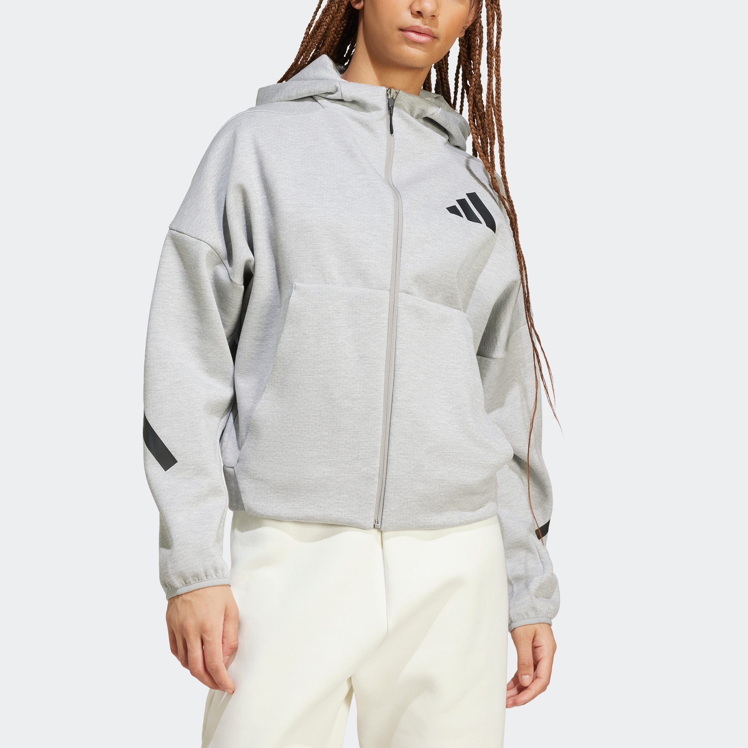 adidas Sportswear Kapuzensweatshirt »W Z.N.E. FZ«