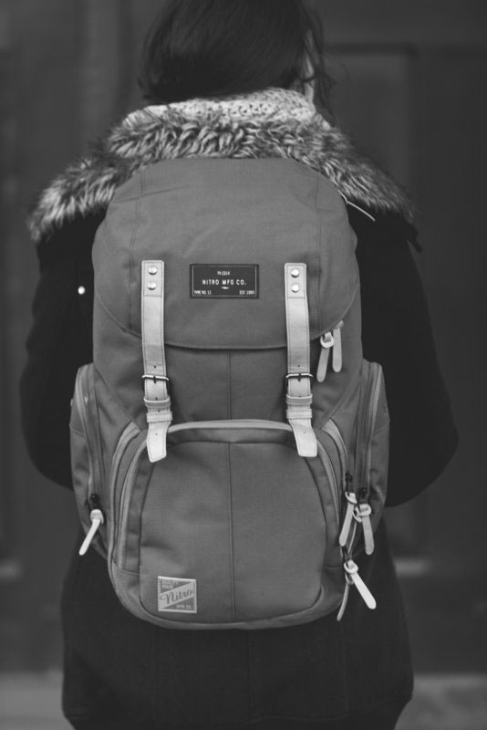 NITRO Laptoprucksack »Weekender«, Reiserucksack mit Laptopfach, Schulrucksack, Wanderrucksack