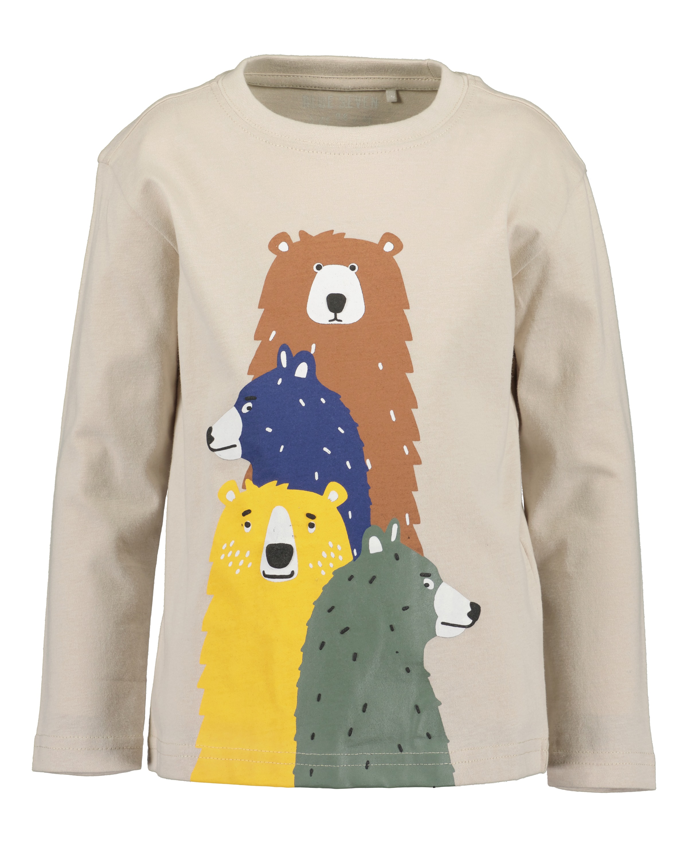 Blue Seven Langarmshirt Packung, 2 Stk. tlg. mit tollen Frontmotiven