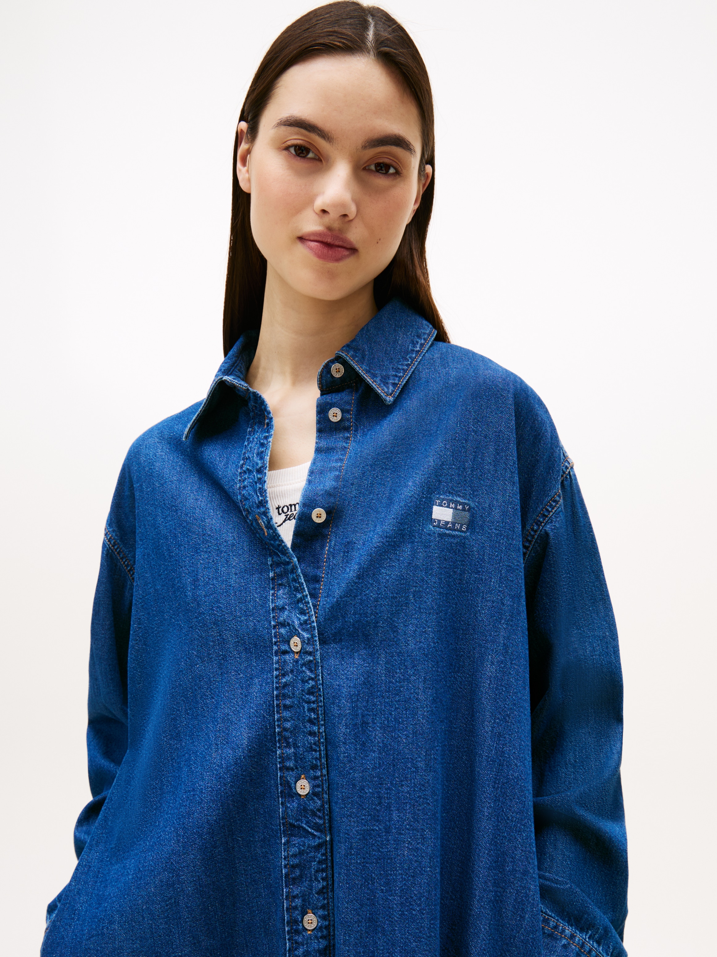 Tommy Jeans Shirtkleid »RELAXED SHIRT DRESS«