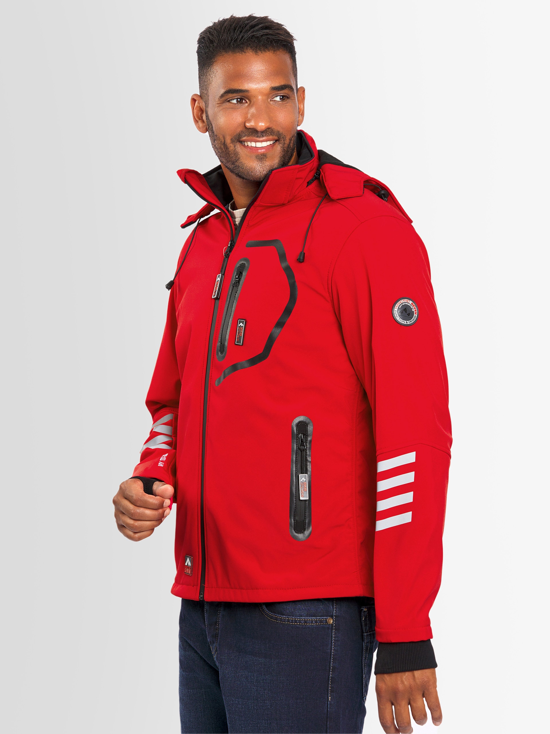 Arctic Seven Softshelljacke »Arctic Seven Herren Softshell Jacke Übergangsjacke AS301«