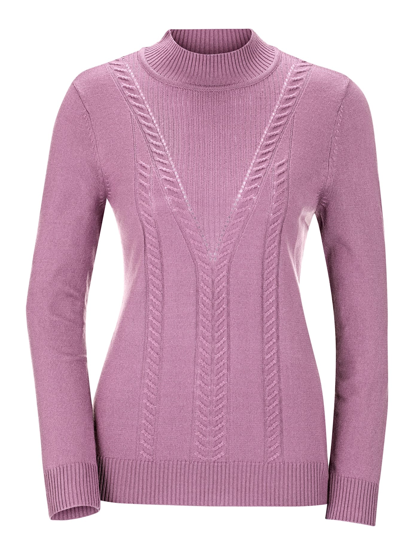 Casual Looks Stehkragenpullover »Pullover«