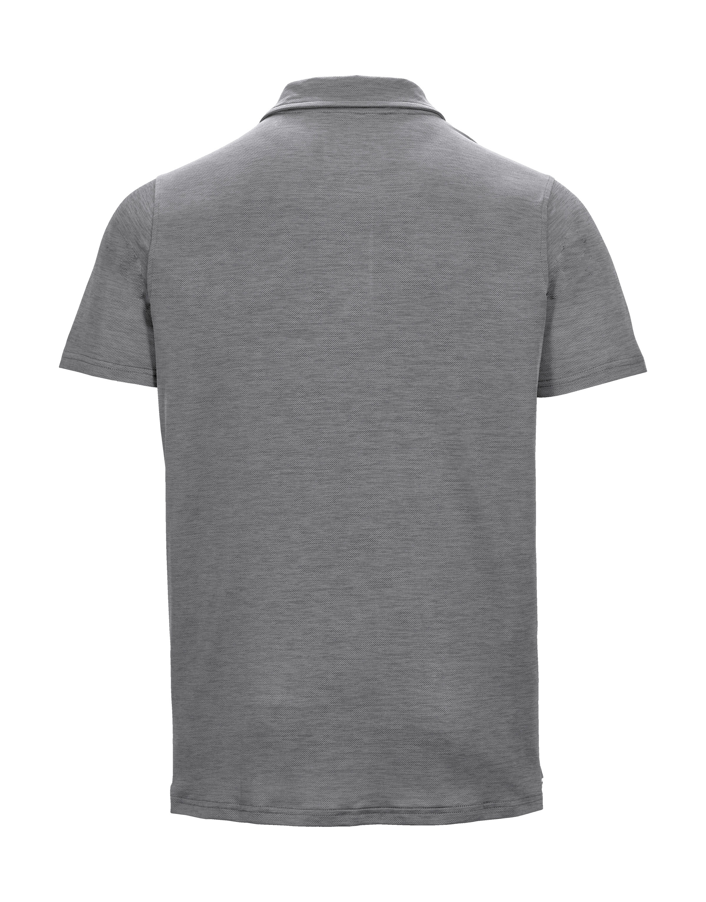 Killtec Poloshirt »Lilleo MN PL SHRT«, Feuchtigkeitstransportierendes, schnelltrocknendes Melange-Poloshirt