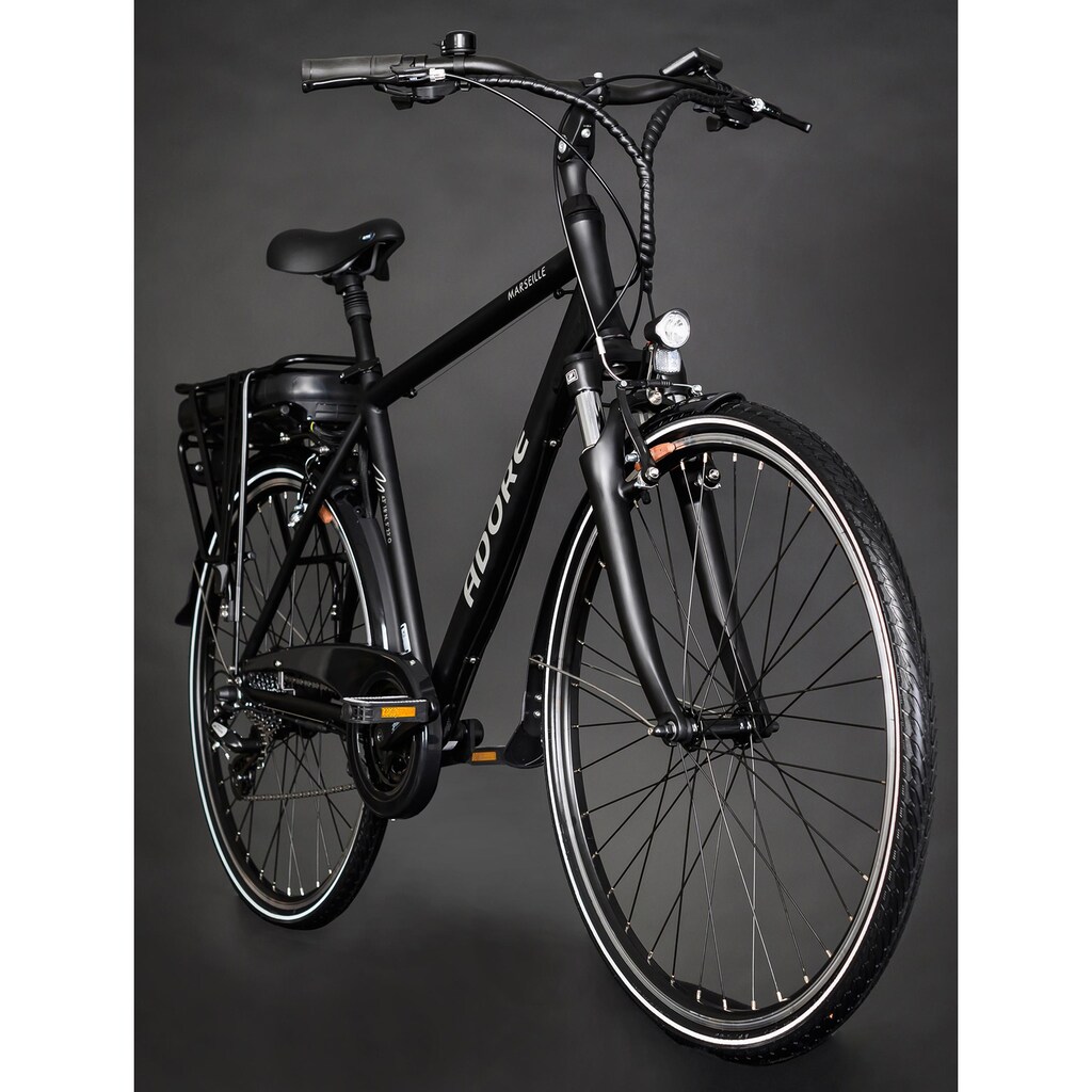 Adore E-Bike »Partnerset Marseille«, 24 Gang, Shimano, Altus, Heckmotor 250 W, (Spar-Set, 2 tlg.)