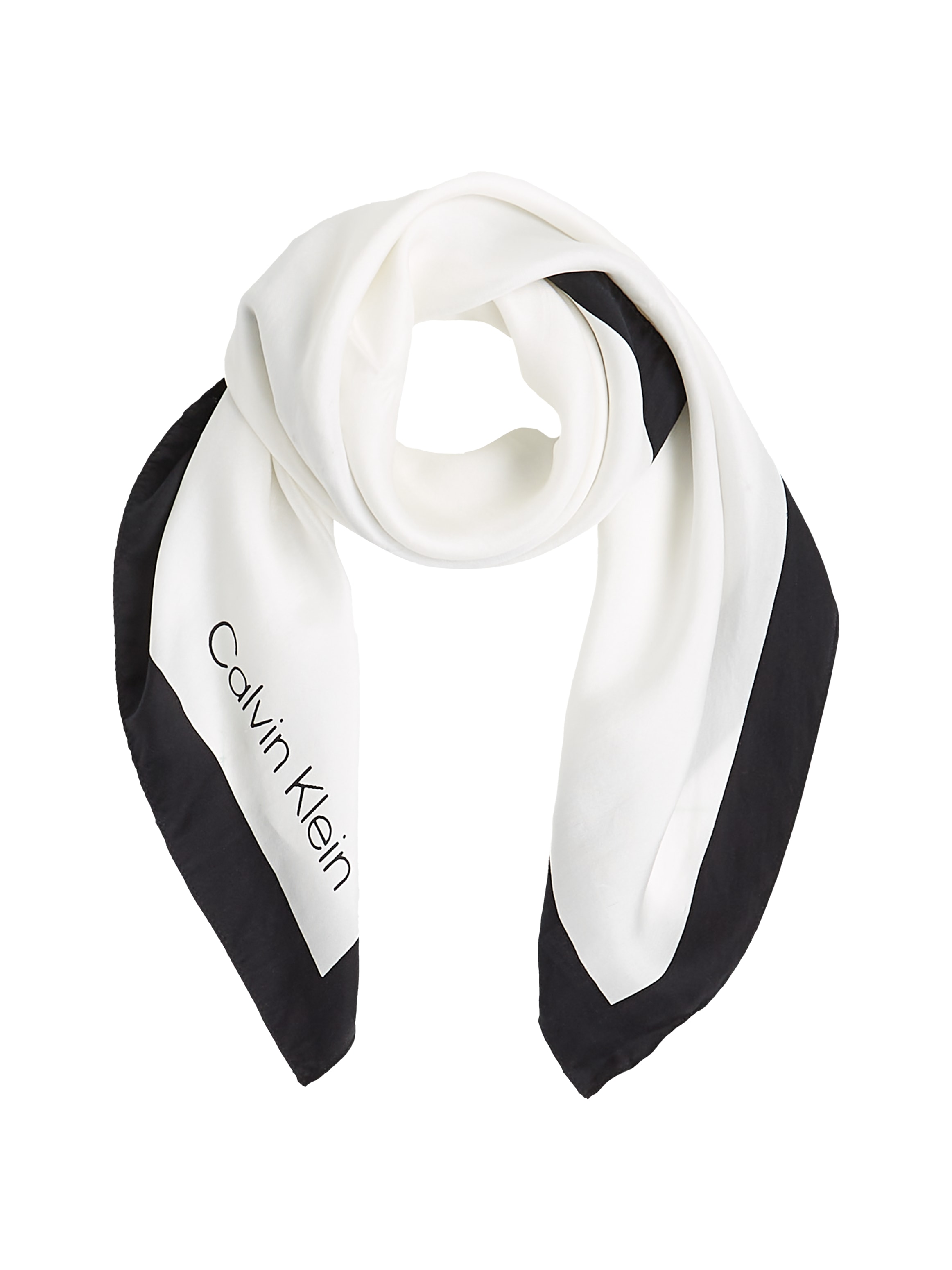 Calvin Klein Bandana »SILK LOGO BANDANA«, mit Logo