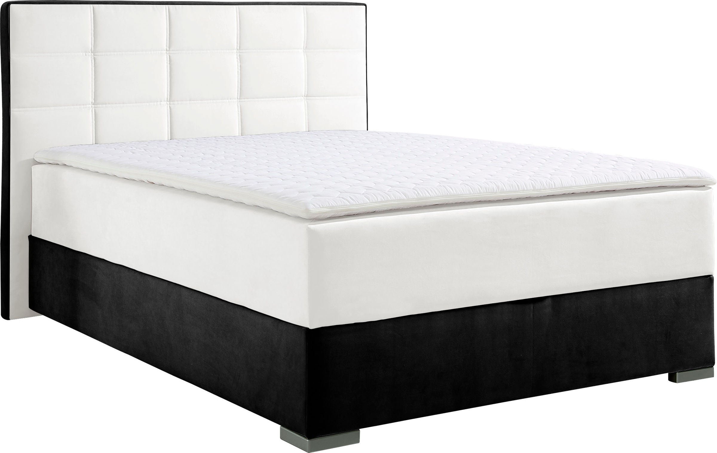 Maintal Boxspringbett, mit Bettkasten und Topper