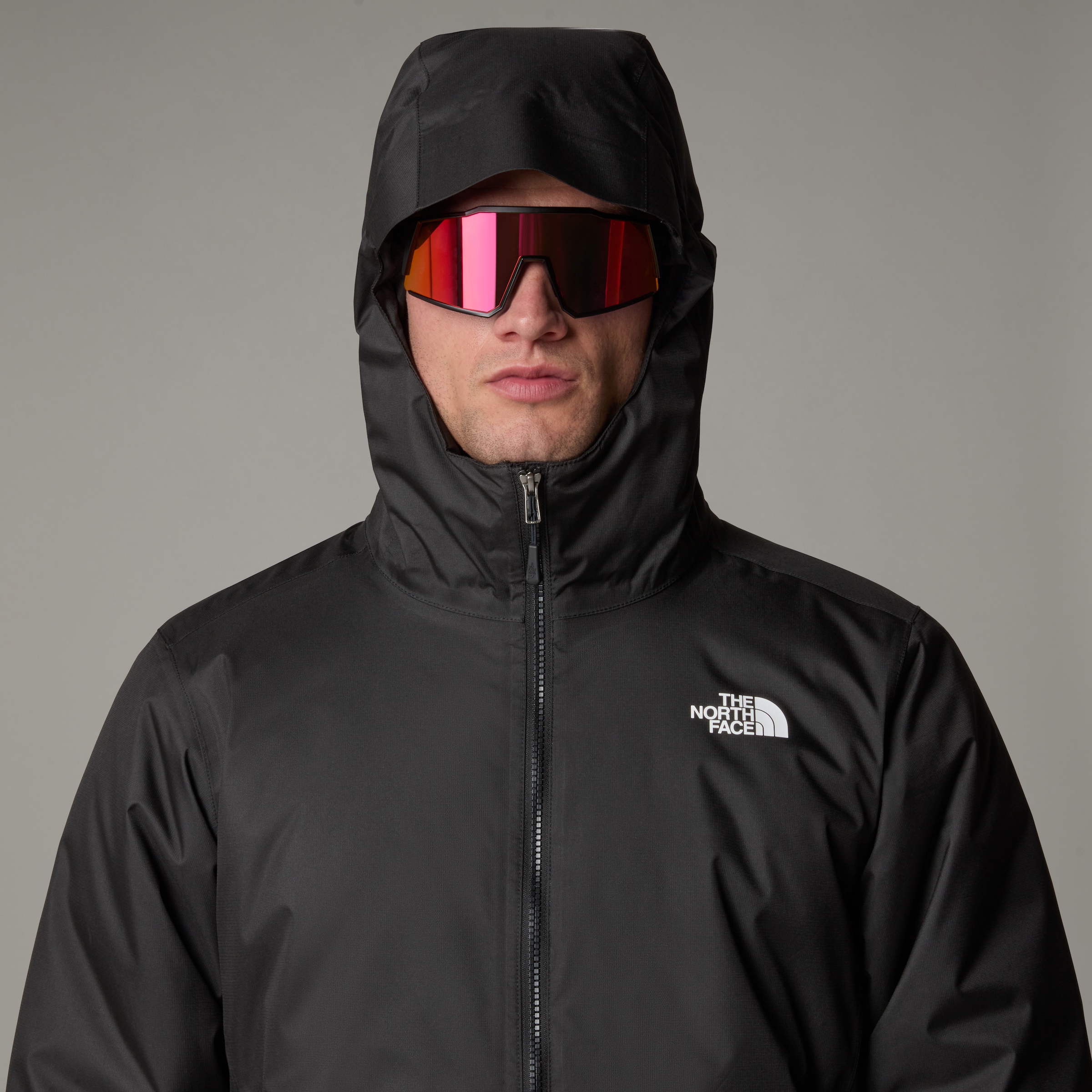 The North Face Funktionsjacke »M QUEST INSULATED JACKET«, (1 St.), mit Kapuze, mit Logodruck