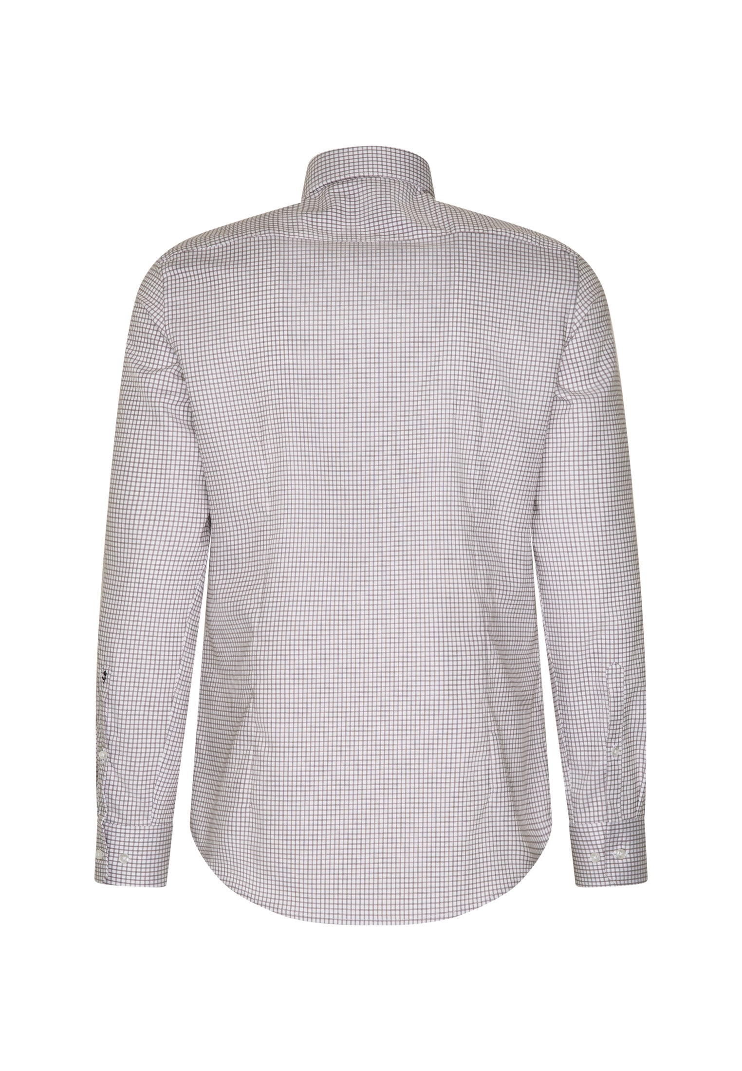 seidensticker Businesshemd »Schwarze Rose« Slim 1/1 Button-Down-Kragen Karo