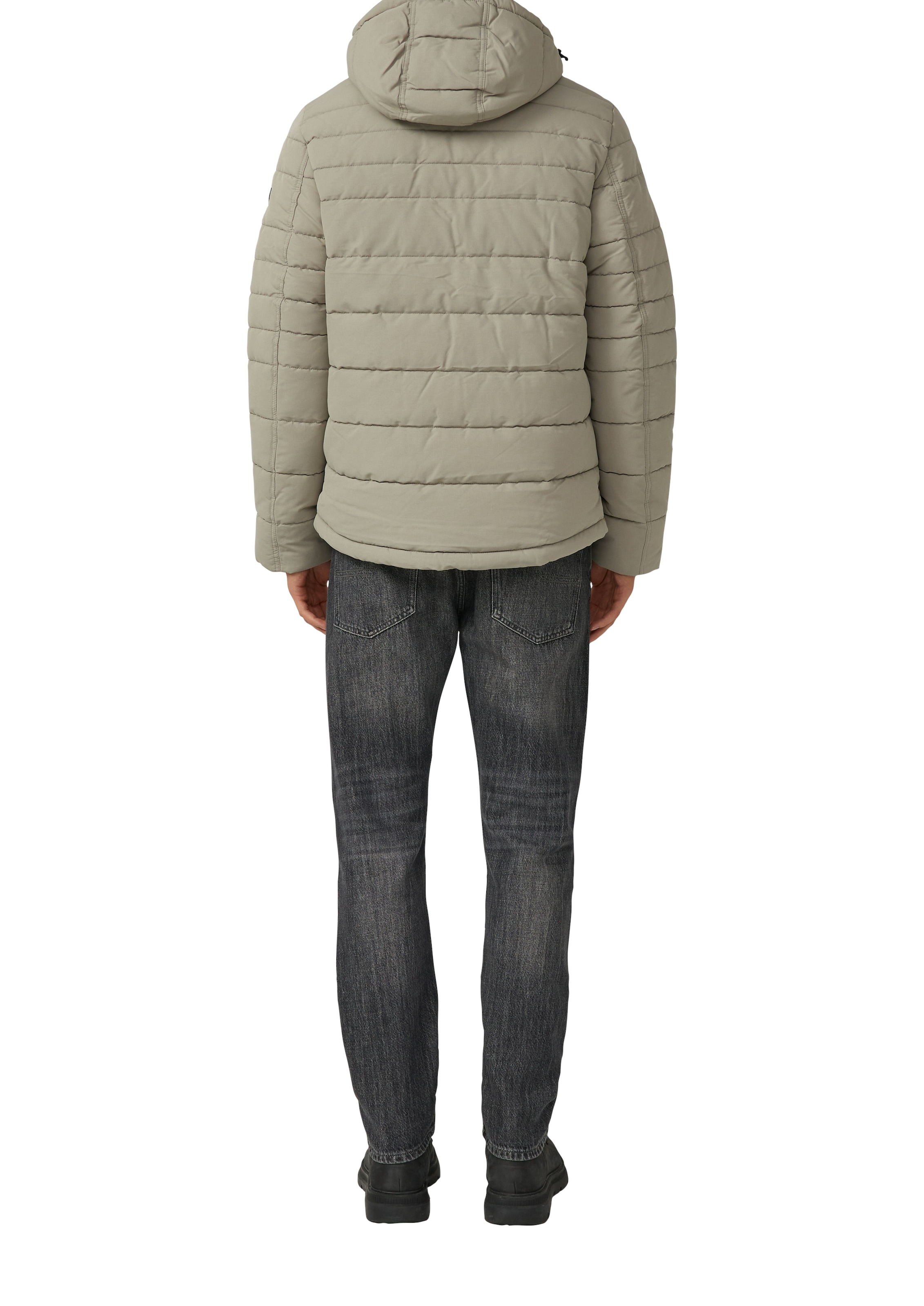 s.Oliver Steppjacke mit Kapuze mit Kapuze und Kordelzug