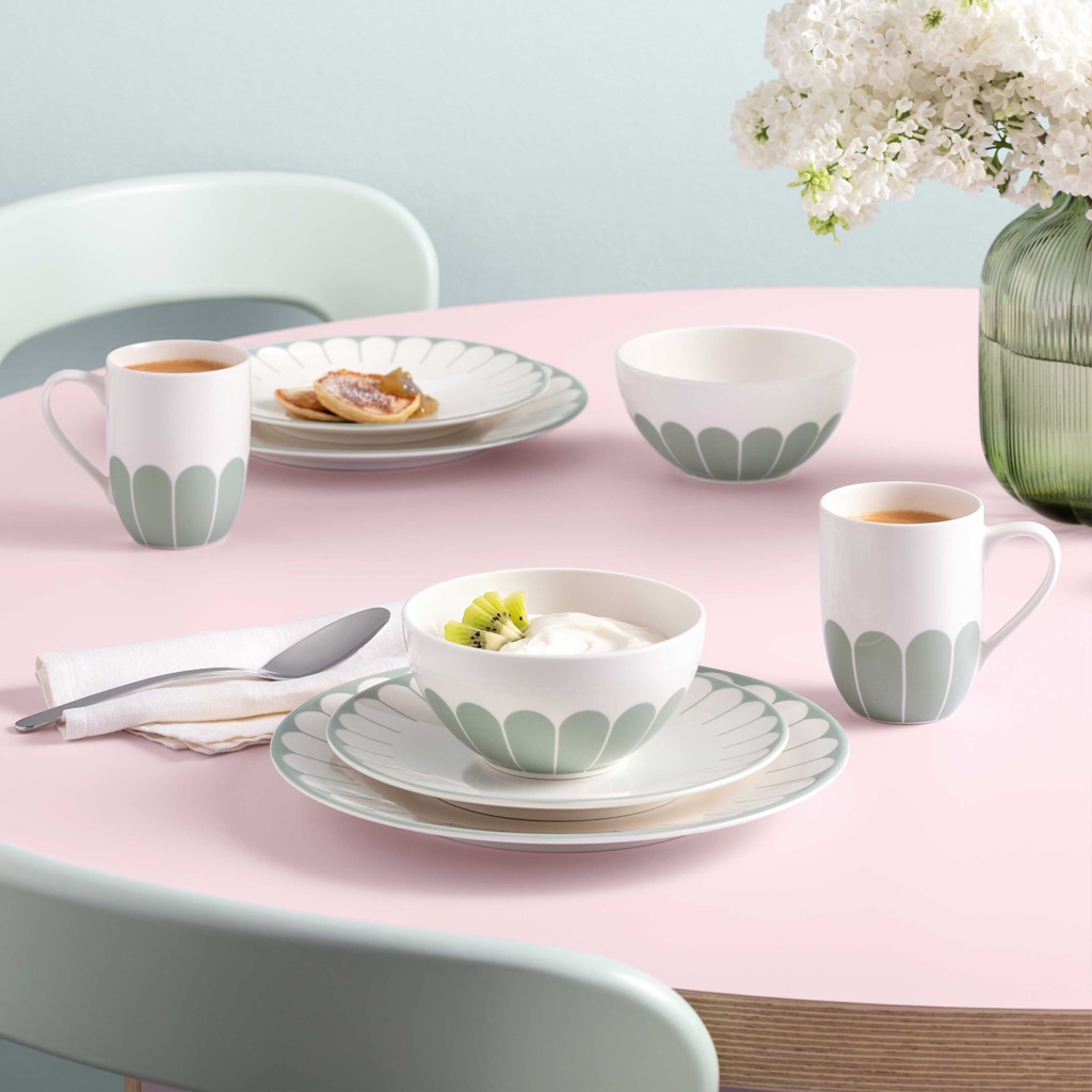 Villeroy & Boch Becher »Henkelbecher Fleur Couleur 290 ml 6er Set«