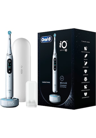 Oral B Elektrische Zahnbürste »iO 10 Sturdust White«, 1 St. Aufsteckbürsten,... kaufen