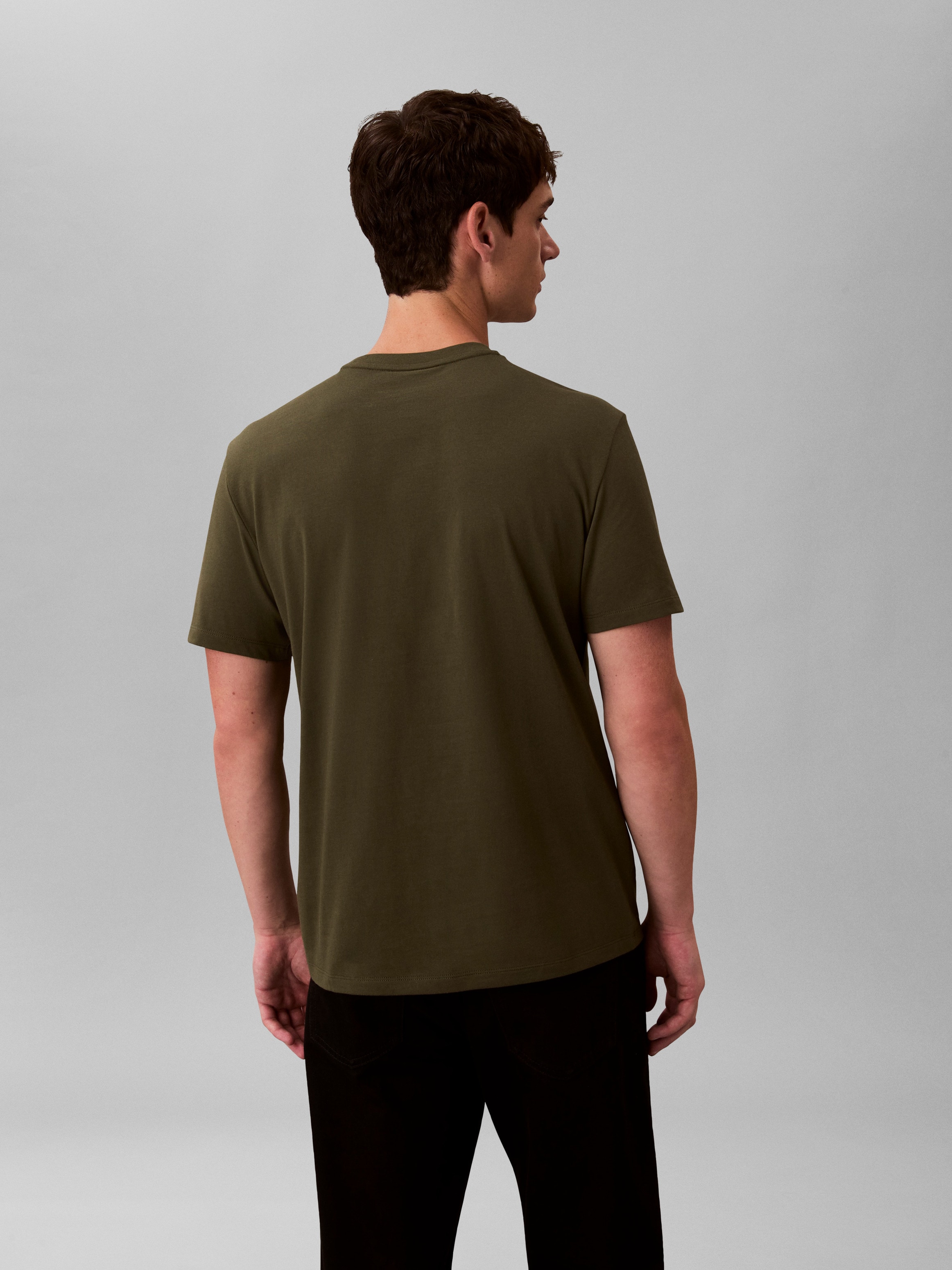 Calvin Klein Jeans T-Shirt »CLASSIC MONOGRAM« regular fit, Rundhalsausschnitt