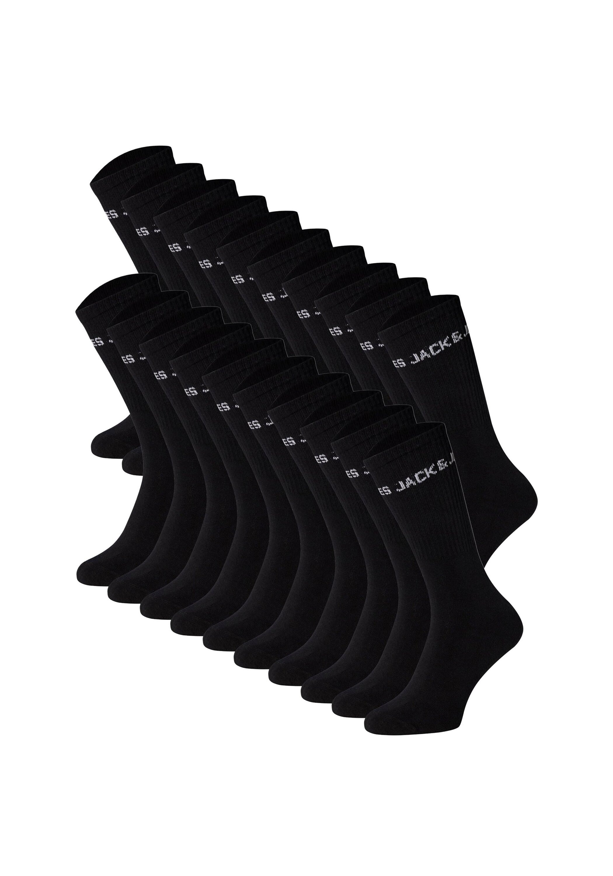 Jack & Jones Kurzsocken »Socken JACREGEN TENNIS SOCKS 20 PACK JNR LN 20er Pack«