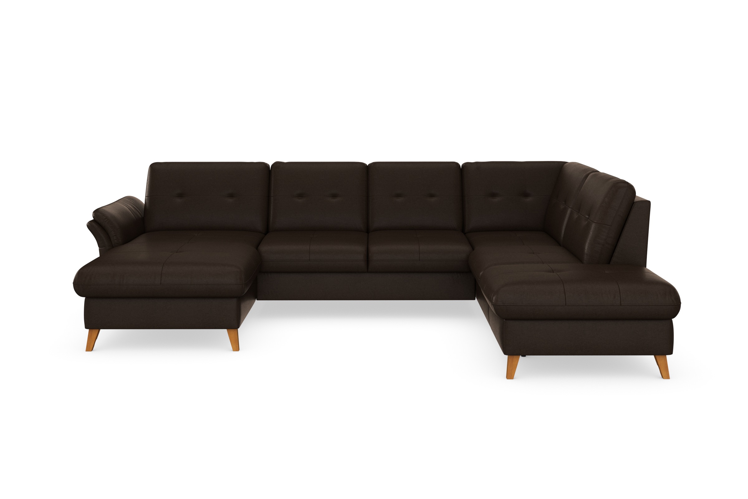 sit&more Wohnlandschaft »Göteborg«, inkl. Sitztiefenverstellung, wahlweise mit Bettfunktion & Bettkasten