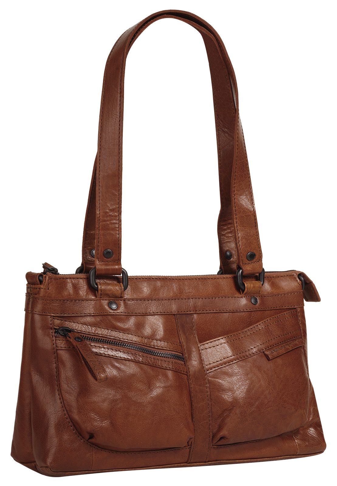 Spikes & Sparrow Henkeltasche echt Leder
