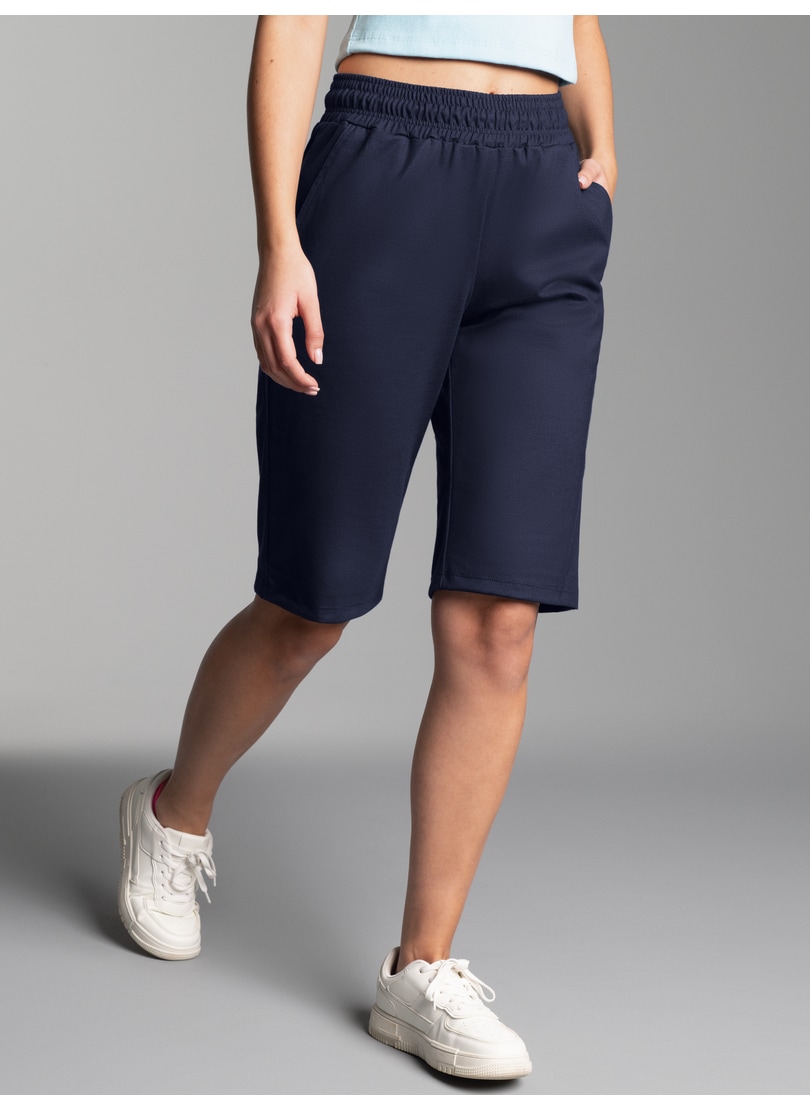 Trigema Jerseyhose »TRIGEMA Bermuda aus Single-Jersey«, (1 tlg.)