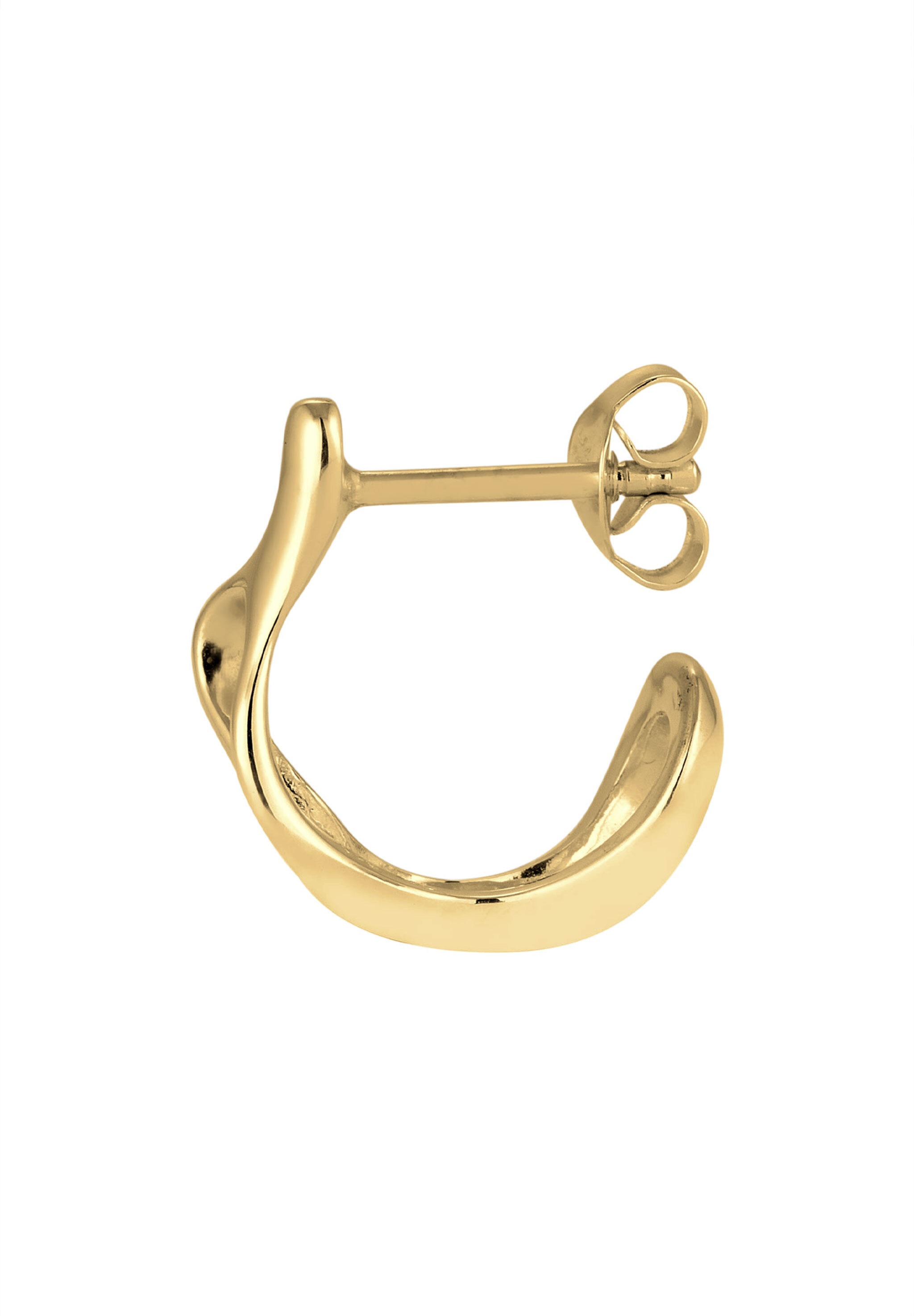 Kuzzoi Paar Creolen »Ohrringe Ohrstecker Single Creole 925 Sterling Silber«