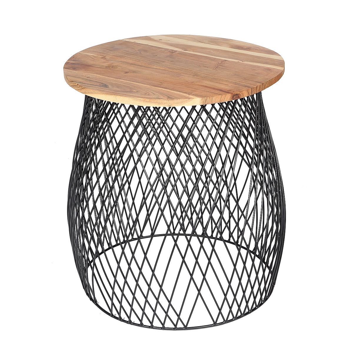 Ambiente Haus Beistelltisch »Urban rundes Beistelltisch käfig -H 50cm« 1 Stk. tlg.