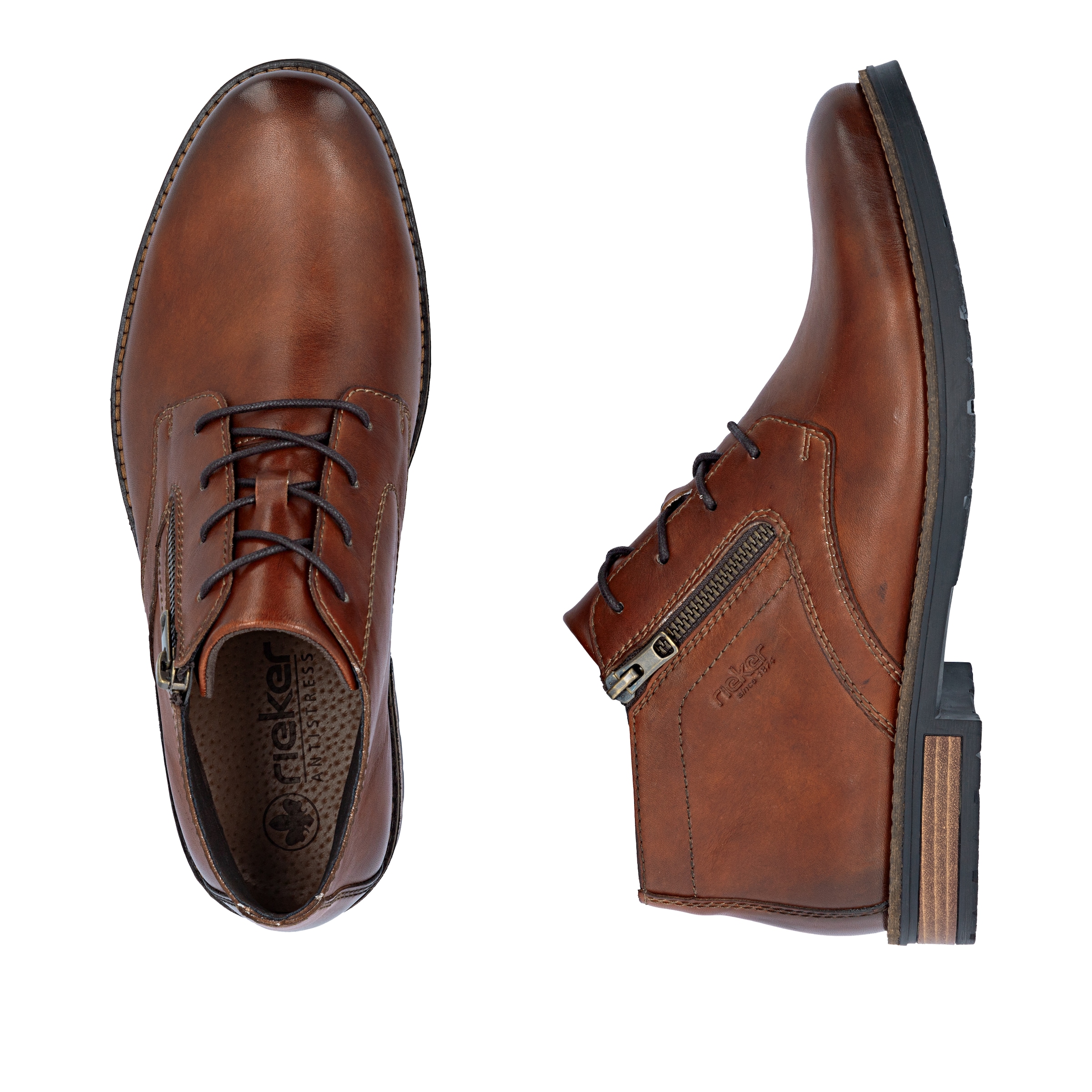 Rieker Schnürstiefelette  Business-Stiefelette, Klassik-Boots in eleganter Optik