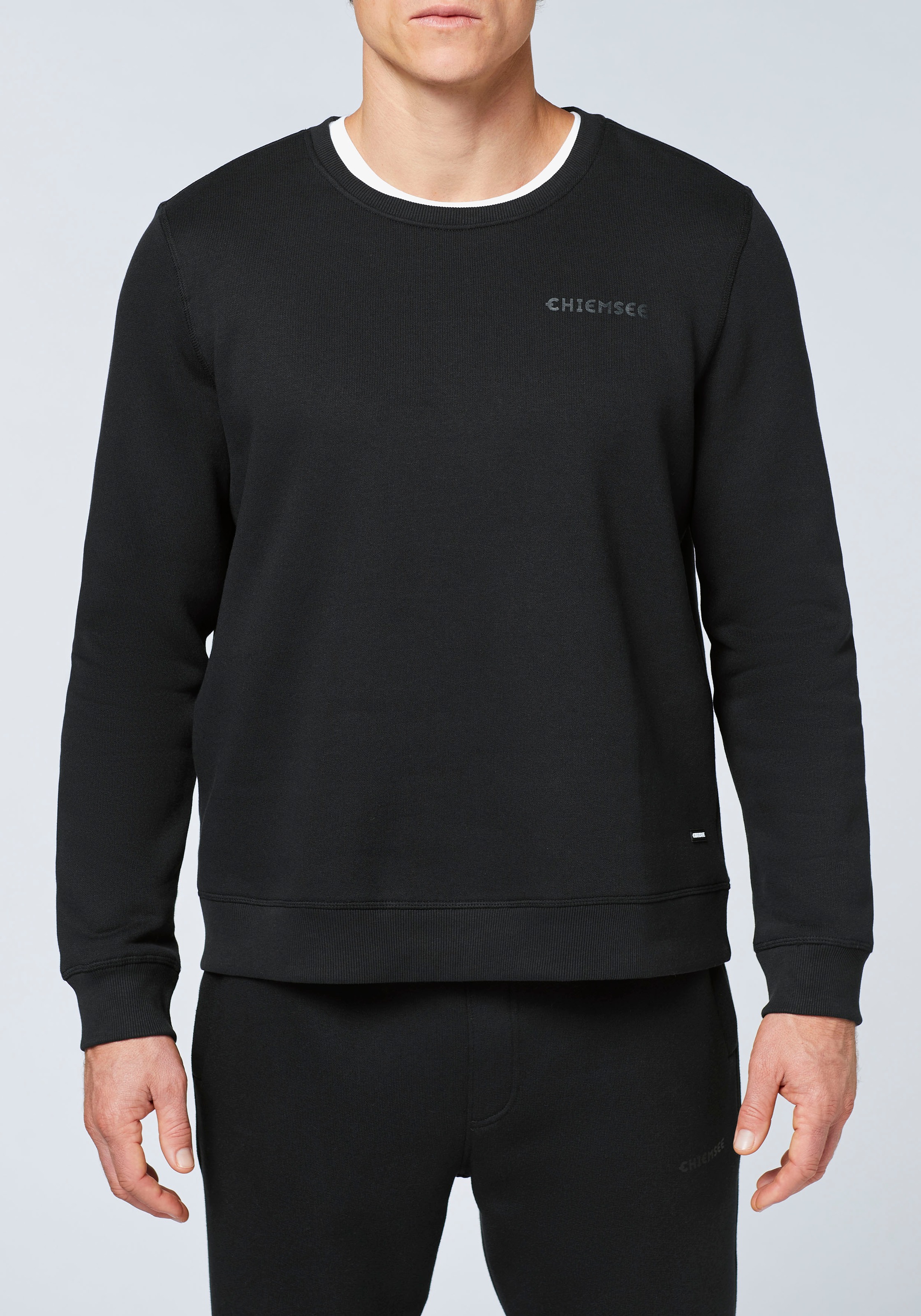 Chiemsee Sweater , - in angenehmer Baumwollmisch-Qualit&auml;t<br />
